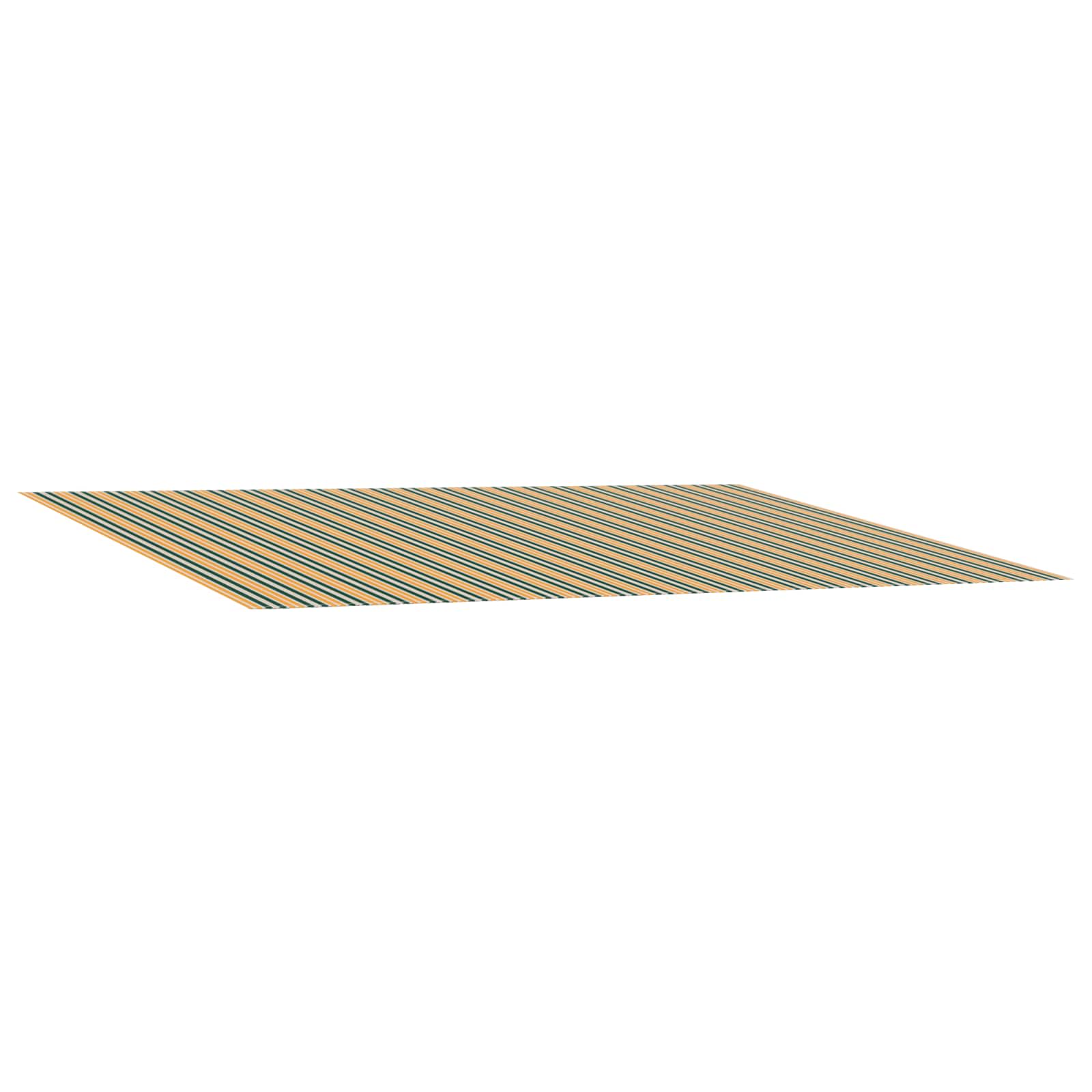 Zamjensko platno za tendu Zelena i žuta 350 x 250 cm Poliester