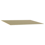 Zamjensko platno za tendu Zelena i žuta 450 × 350 cm Poliester