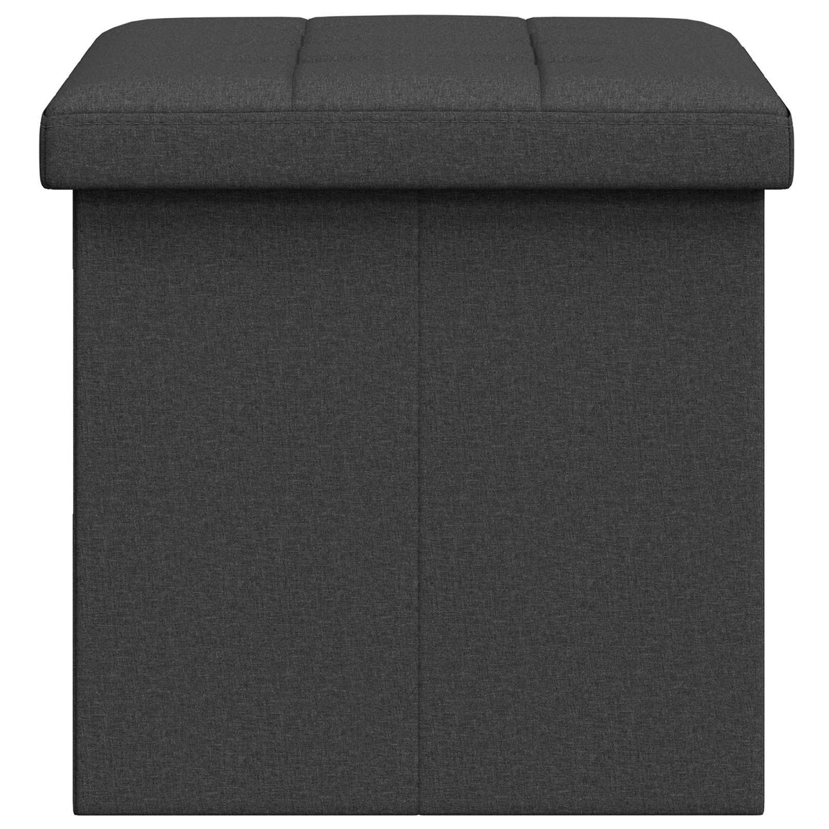 Sklopiva klupa za pohranu Tamnosiva 180 kg 80 L 77 x 38 x 38 cm