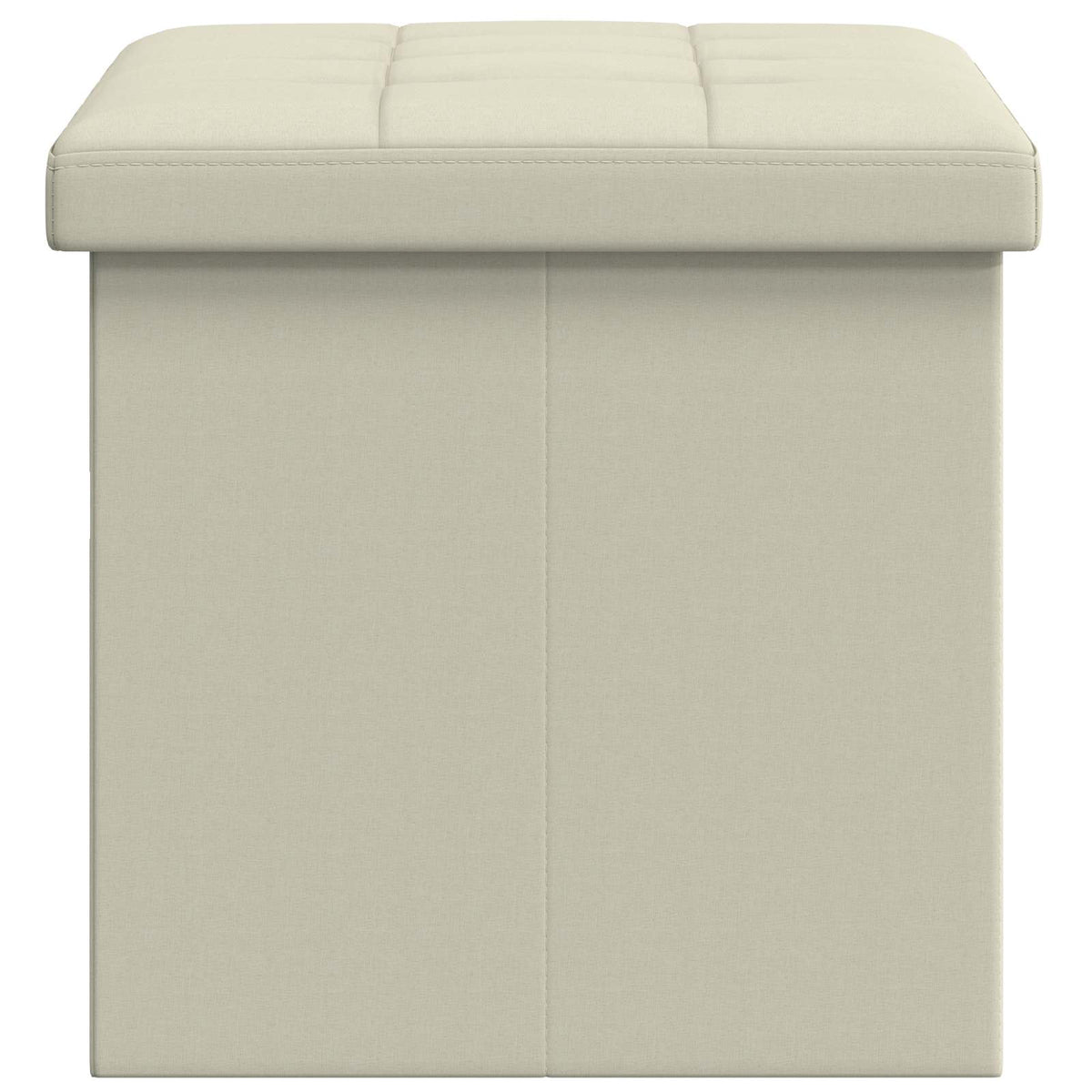 Sklopiva klupa za pohranu Bijela 180 kg 80 L 77 x 38 x 38 cm
