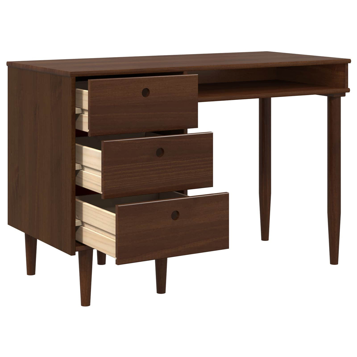 Stol BILBAO Tamna karamela 114 x 53 x 75 cm
