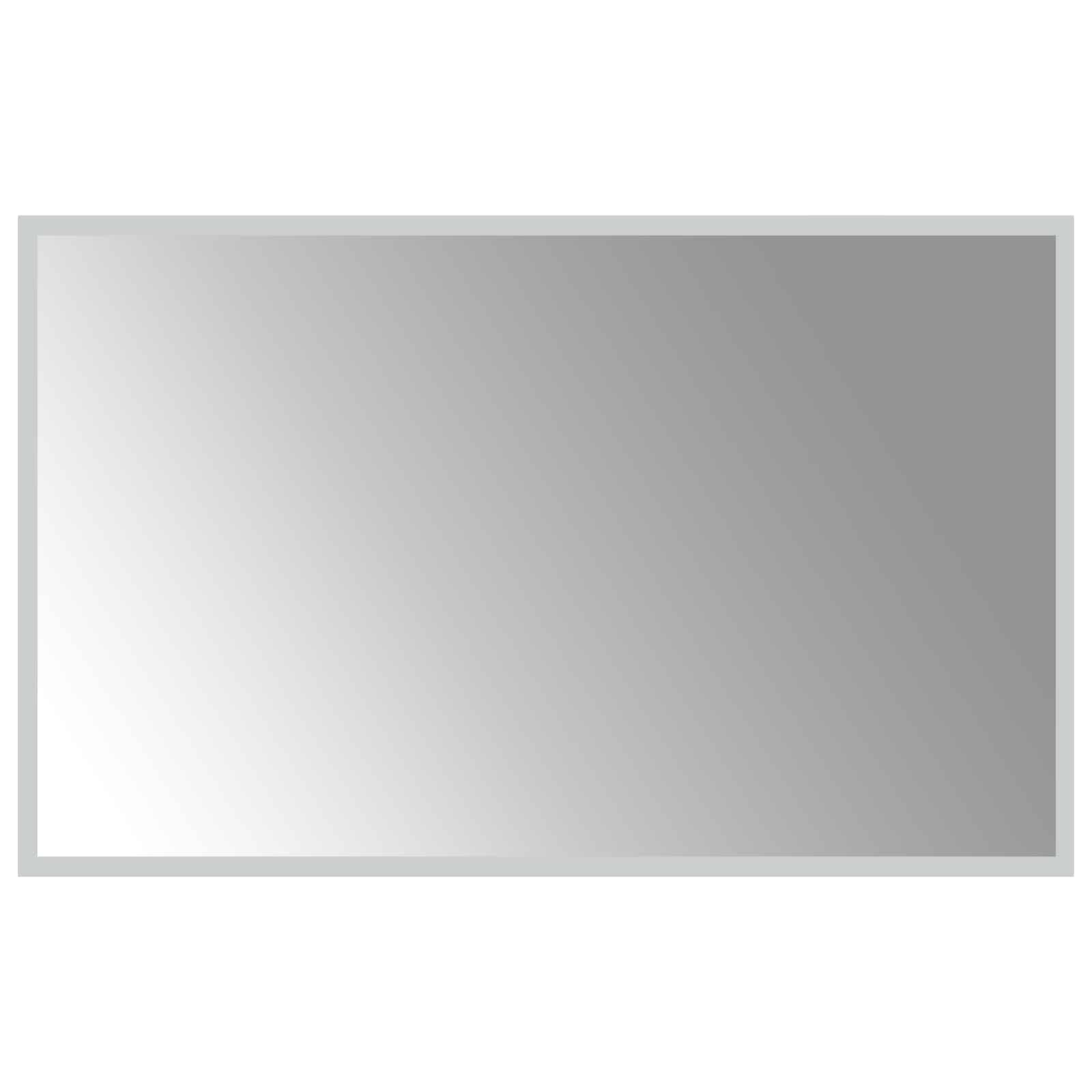 LED kupaonsko ogledalo s ogledalom *Transparent*an 80 x 50 cm