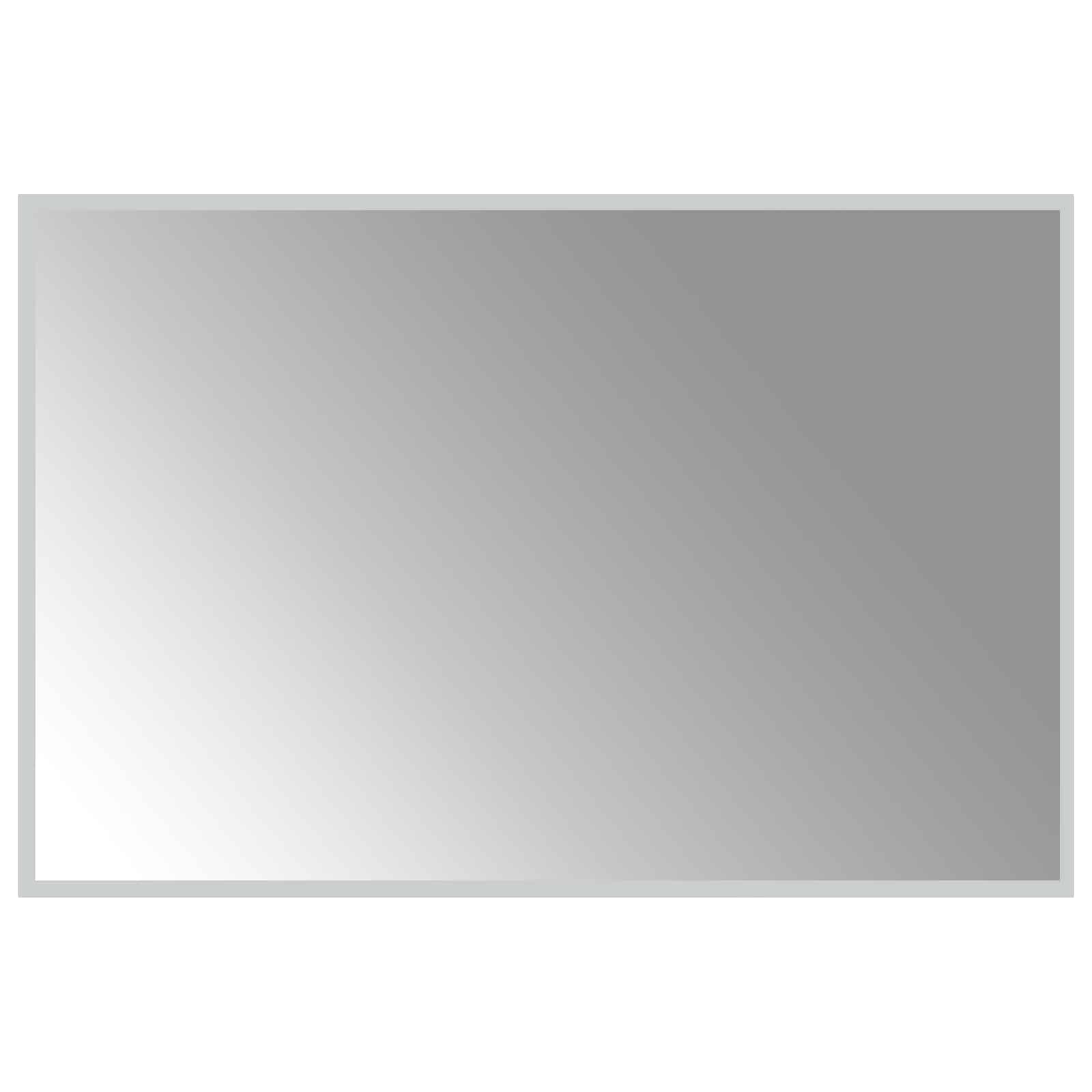 LED kupaonsko ogledalo s ogledalom *Transparent*an 90 x 60 cm