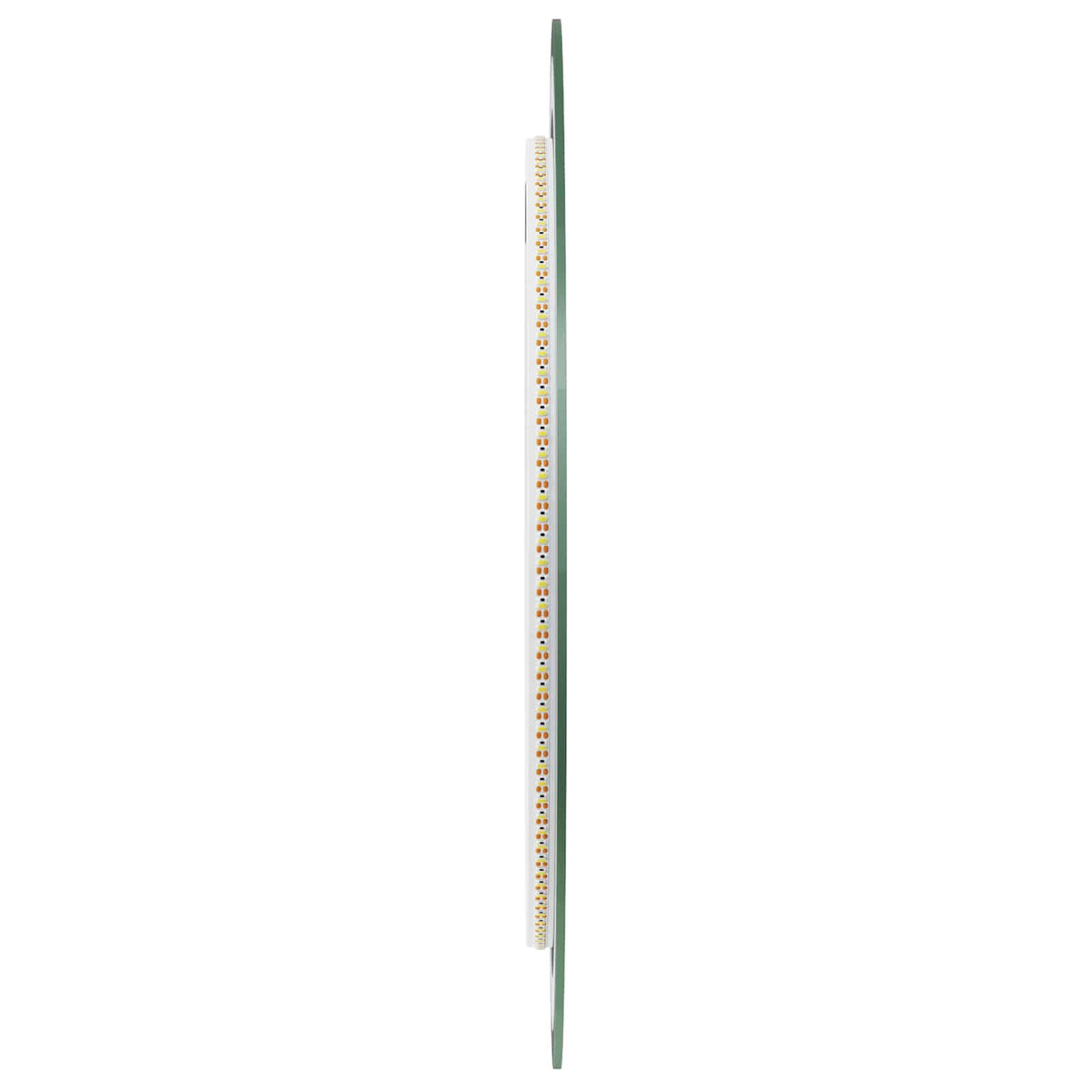 LED kupaonsko ogledalo s ogledalom *Transparent*an Ø 50 cm