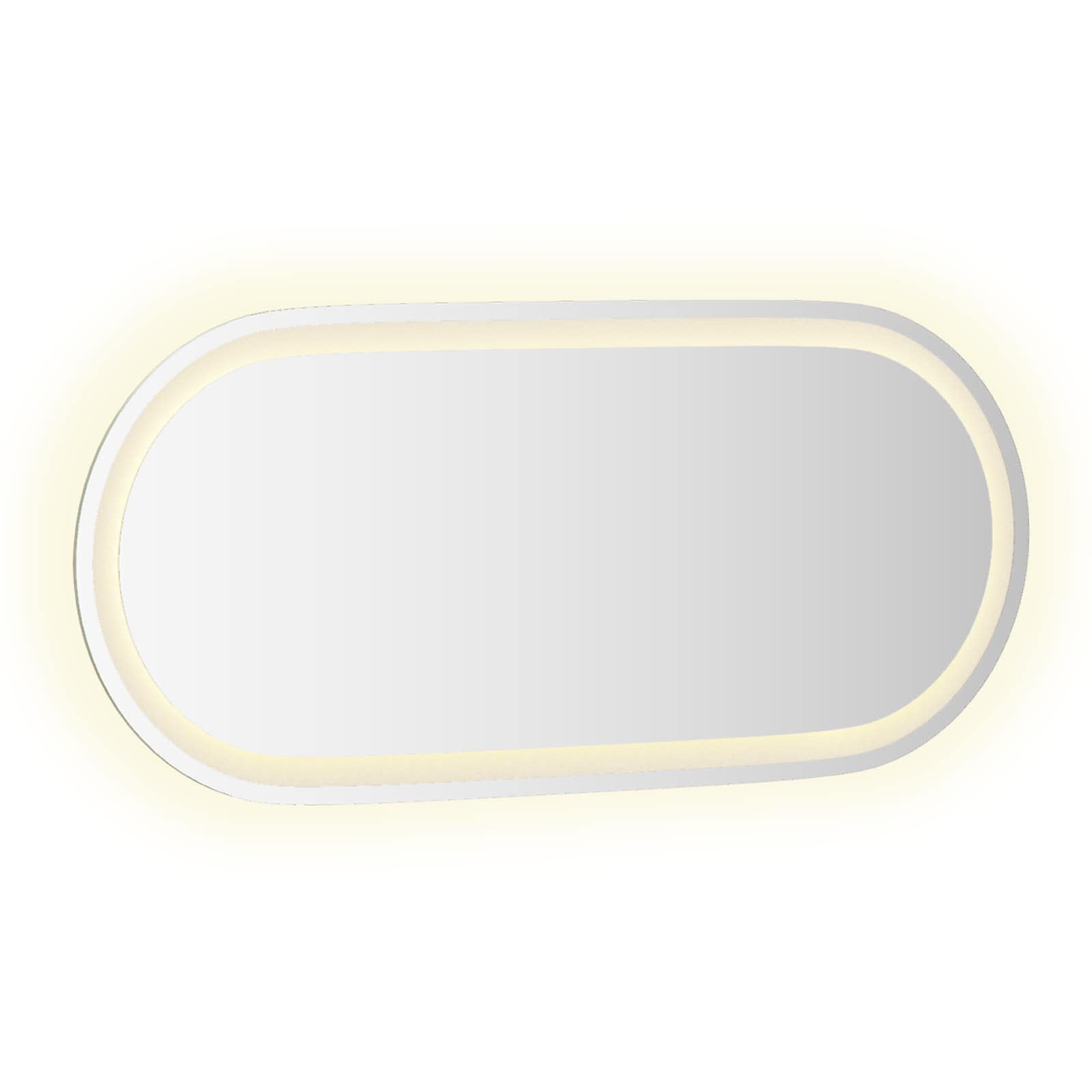 LED kupaonsko ogledalo s ogledalom *Transparent*an 80 x 35 cm