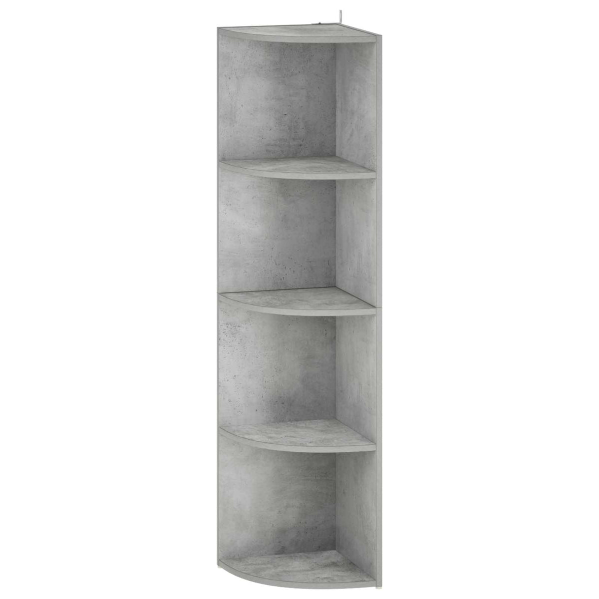 Kutna polica 4 razina 31,5 x 31 x 130 cm Inženjersko drvo