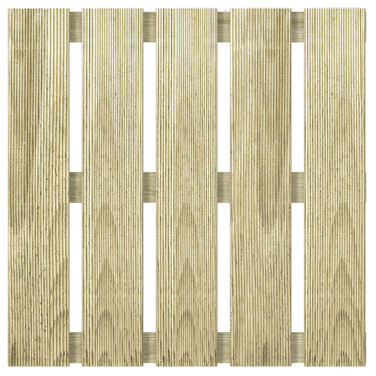 Pločice za decking 18 pcs Zelena 50 x 50 cm
