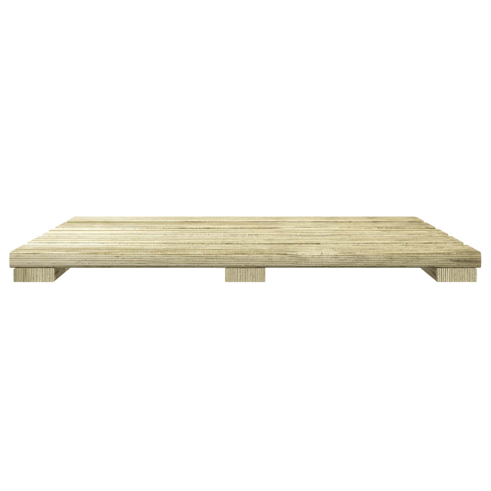 Pločice za decking 30 pcs Zelena 50 x 50 cm