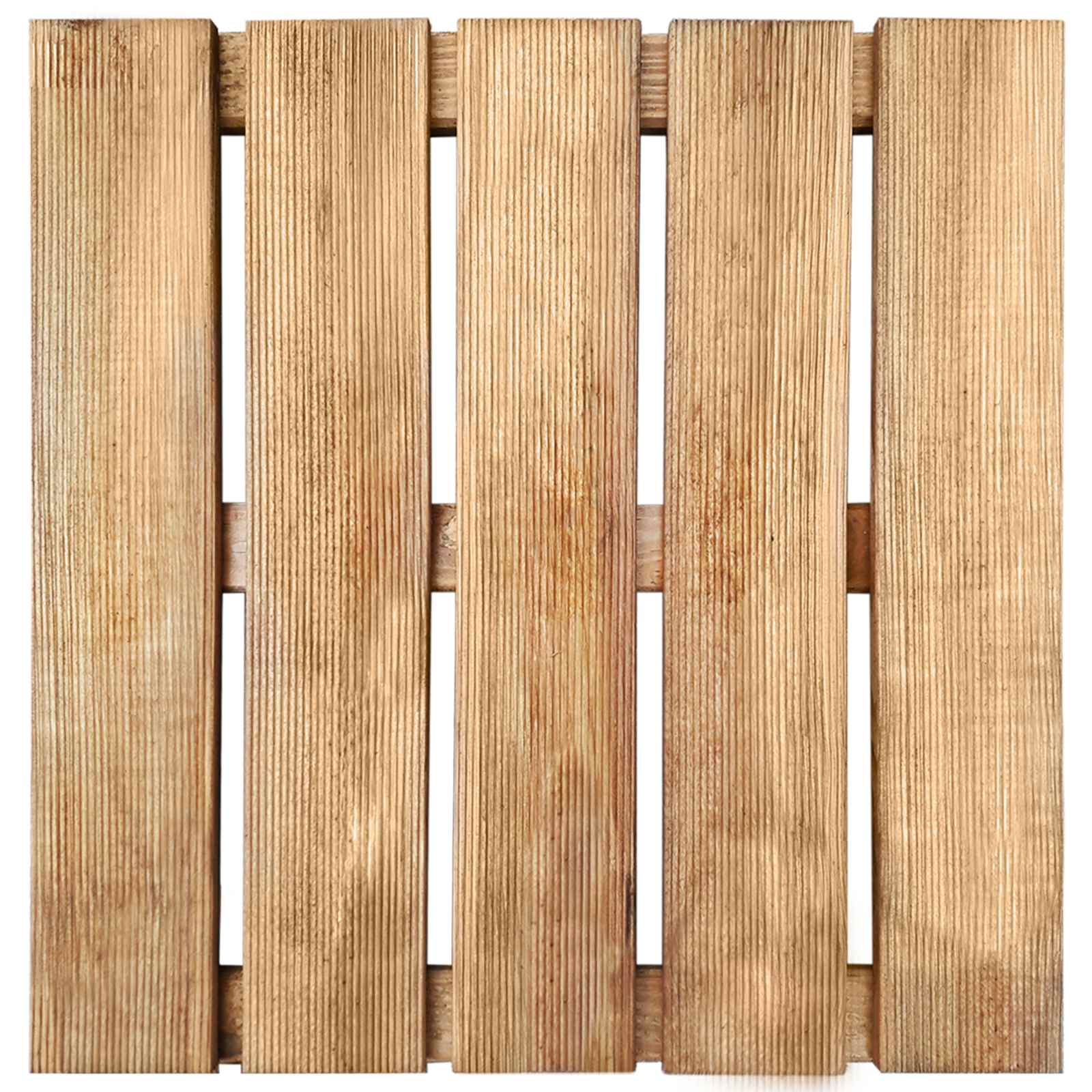 Pločice za decking 30 pcs Smeđa 50 x 50 cm