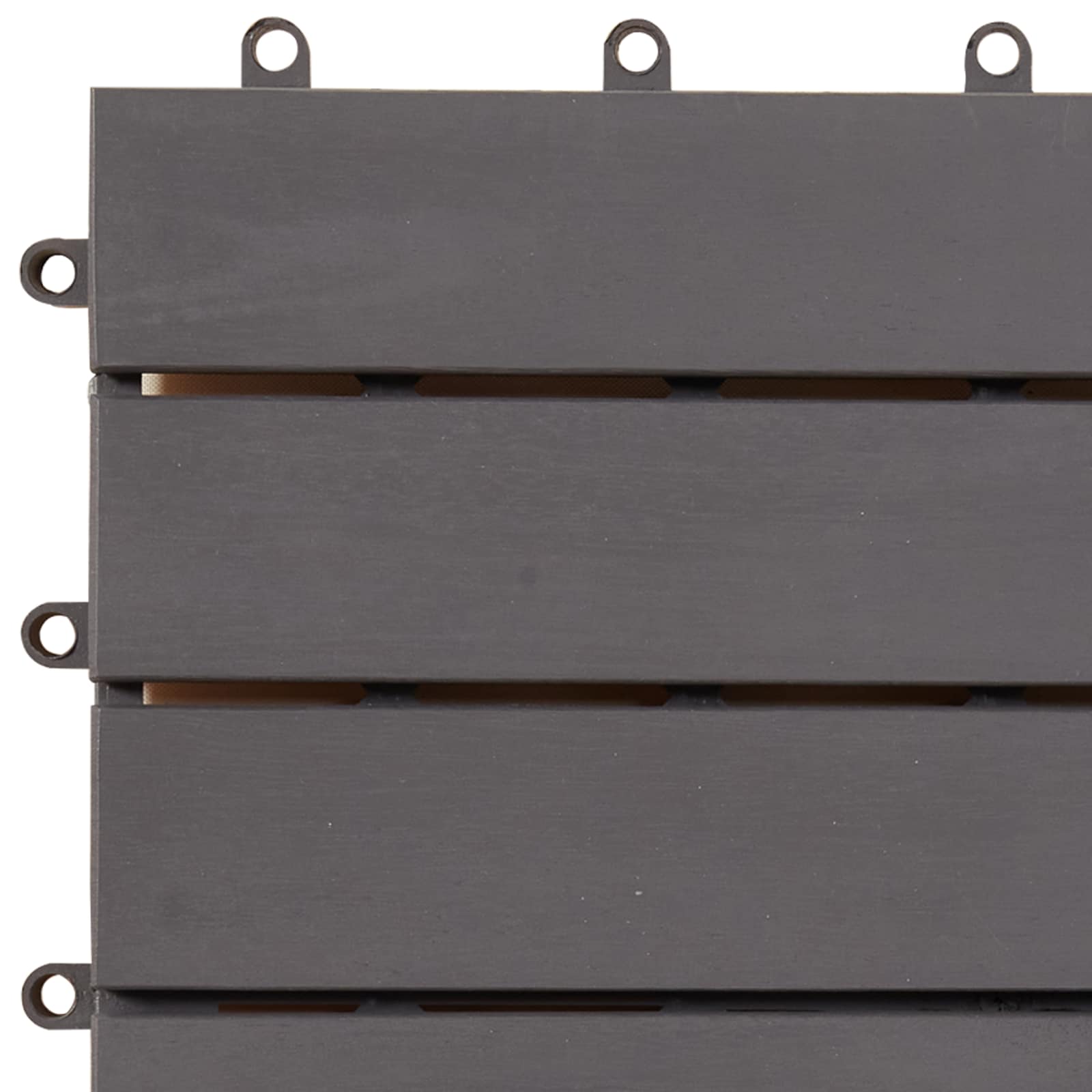 Pločice za decking 30 pcs Siva 30 x 30 cm Acacijsko drvo
