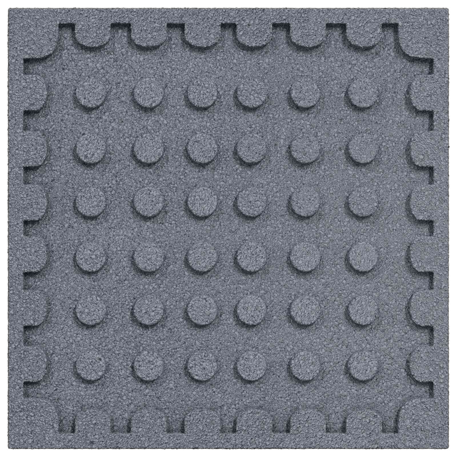 Ploče za zaštitu od padova 12 pcs Siva 50 x 50 cm Guma