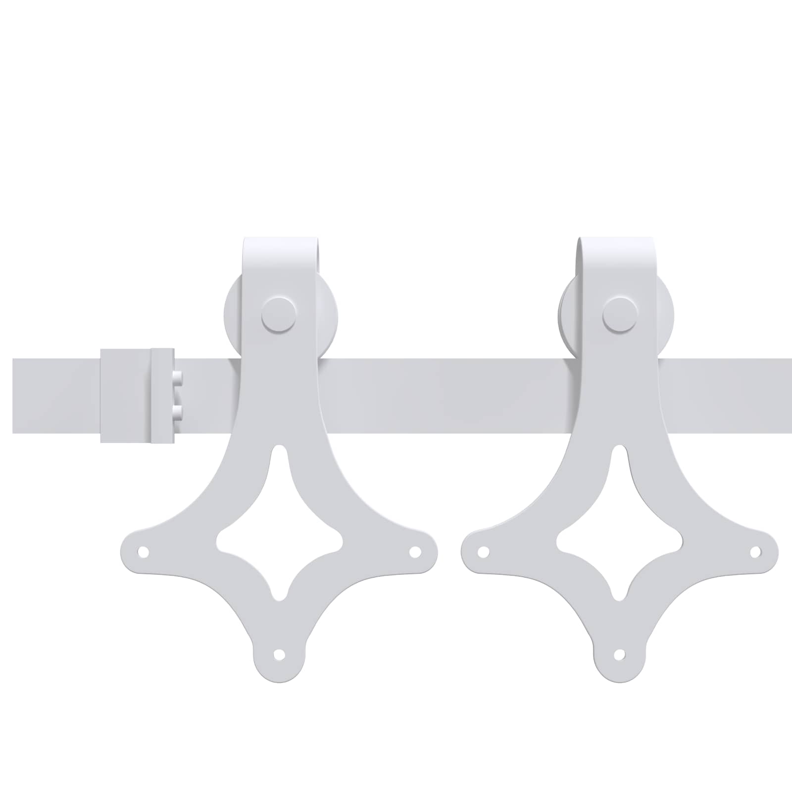 Klizna vrata Prirodna i bijela 70 x 210 cm Čvrsta borovina