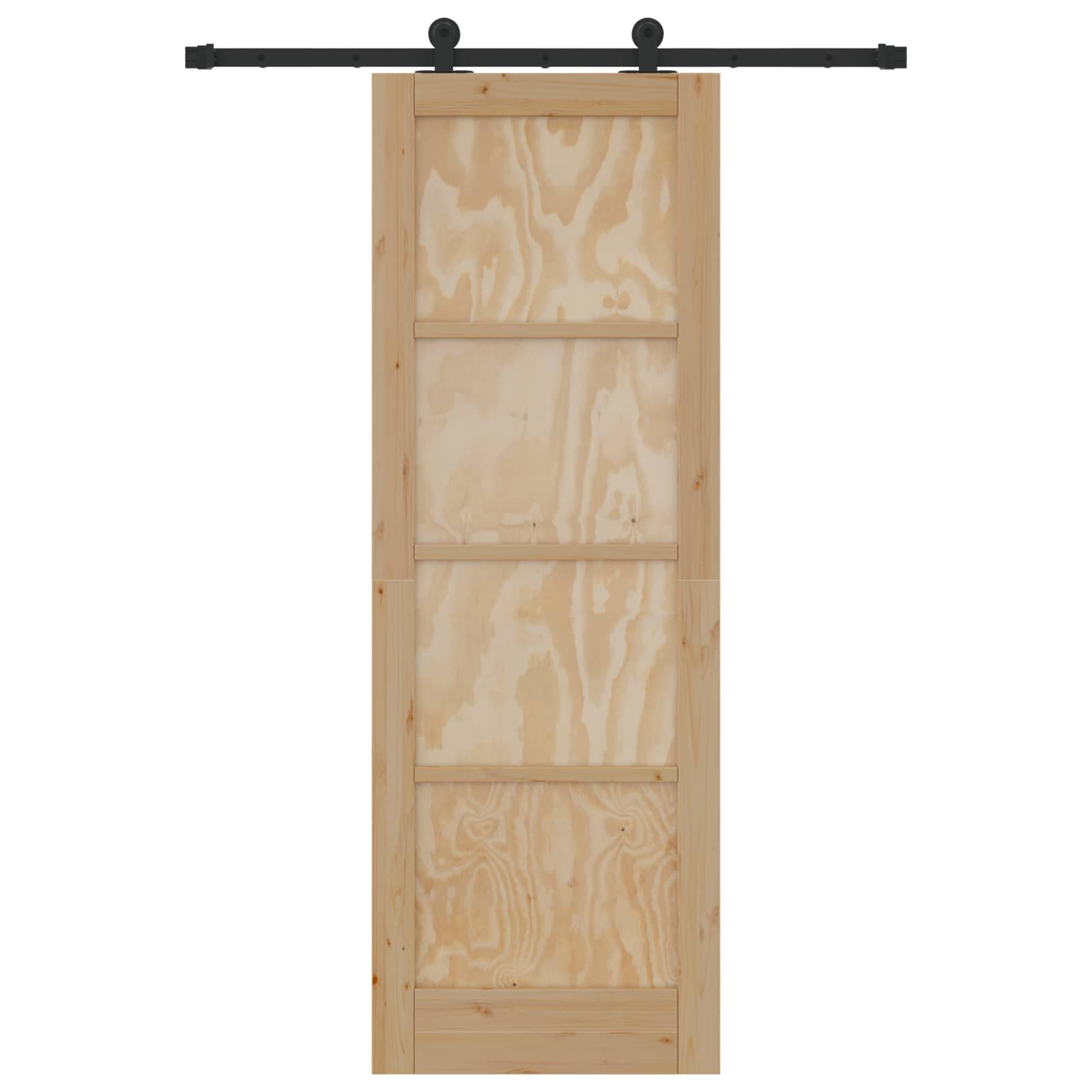 Klizna vrata ORKDAL Prirodna 73,5 x 211 cm Masivna borovina