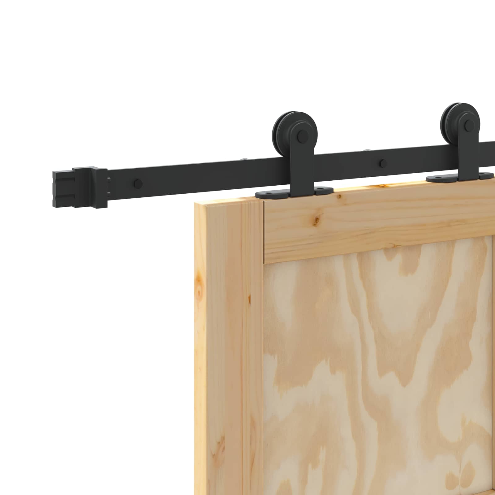 Klizna vrata ORKDAL Prirodna 83 x 232 cm Masivna borovina
