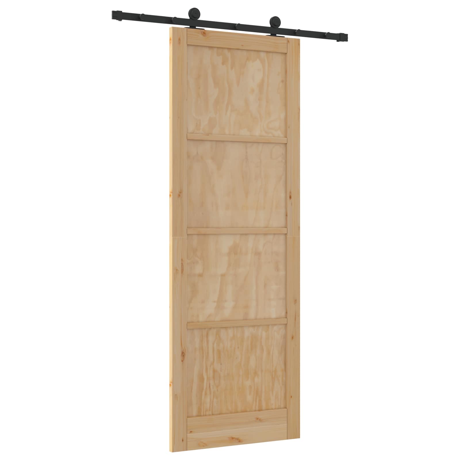 Klizna vrata ORKDAL Prirodna 83 x 232 cm Masivna borovina