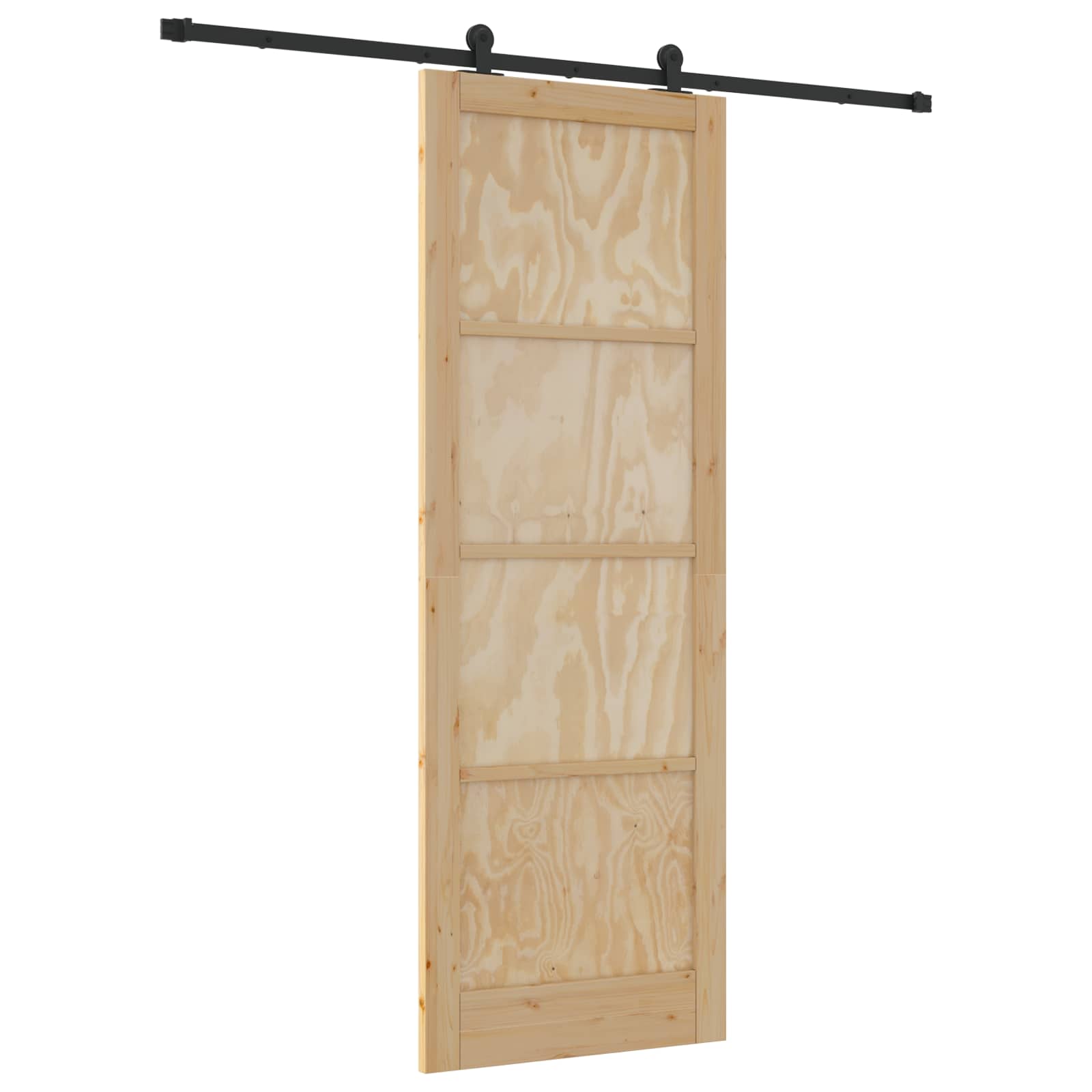 Klizna vrata ORKDAL Prirodna 83 x 232 cm Masivna borovina