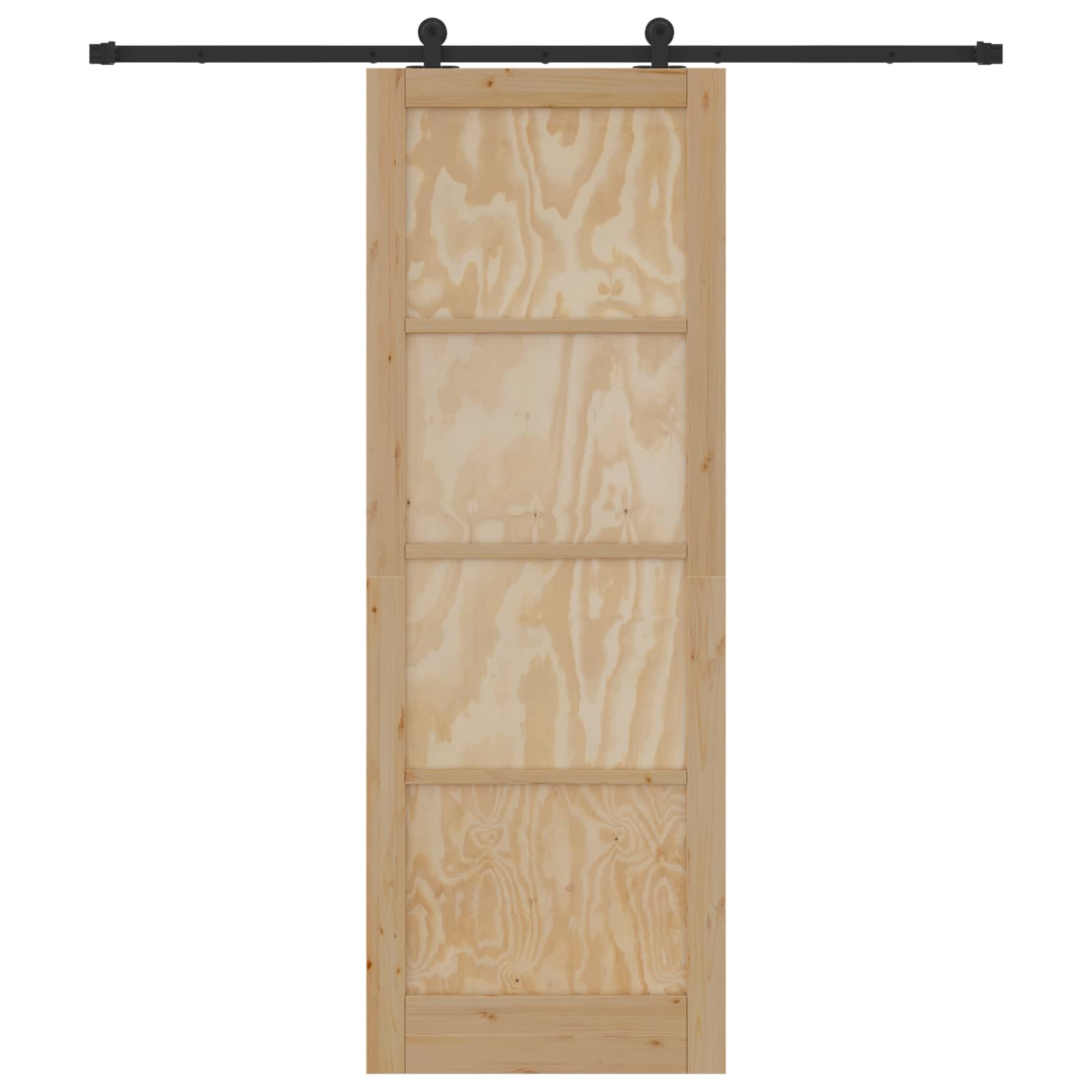 Klizna vrata ORKDAL Prirodna 83 x 232 cm Masivna borovina