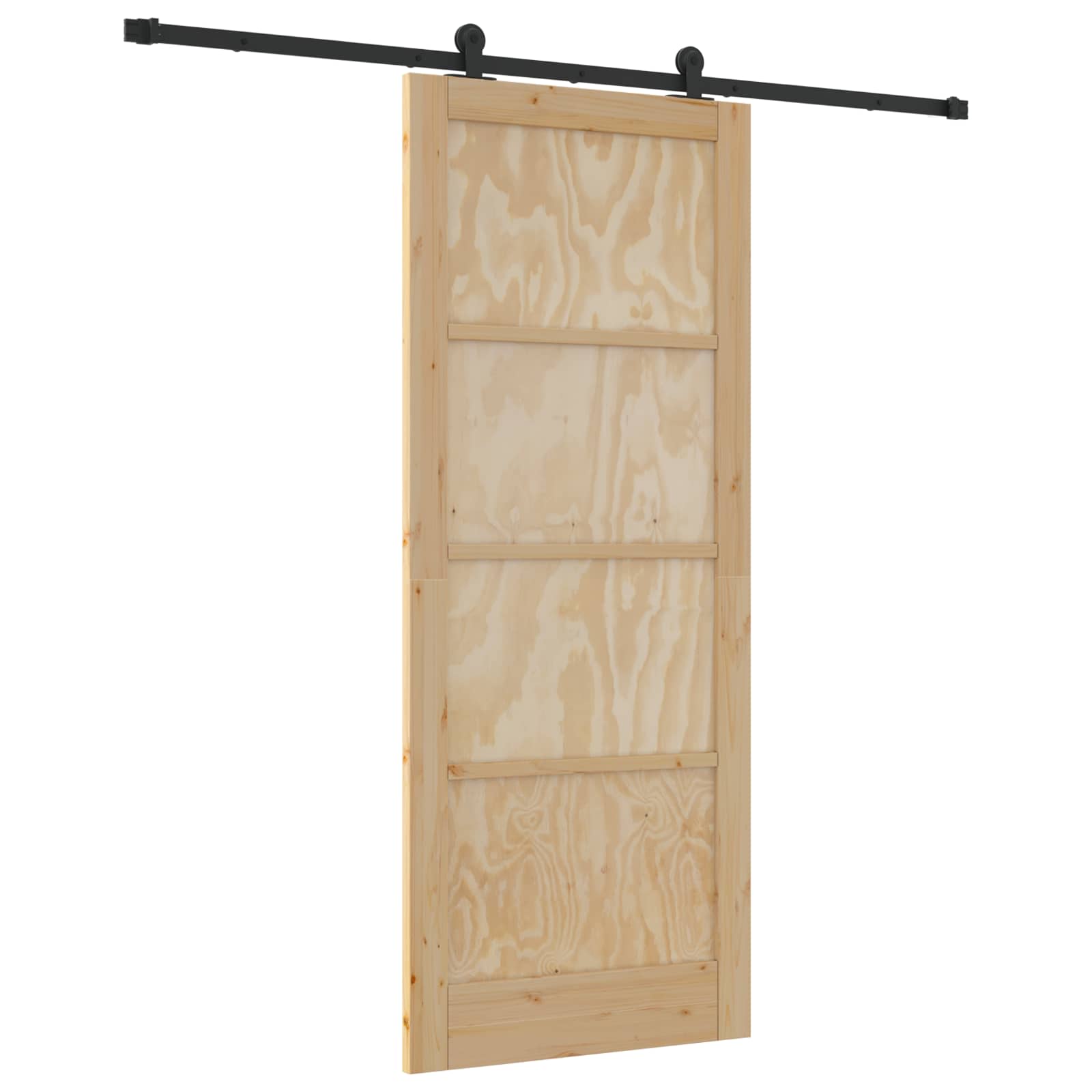 Klizna vrata ORKDAL Prirodna 86 x 211 cm Masivna borovina