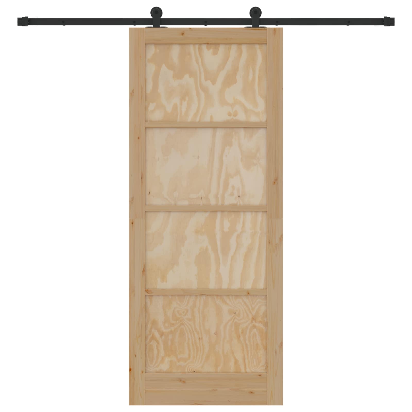 Klizna vrata ORKDAL Prirodna 86 x 211 cm Masivna borovina