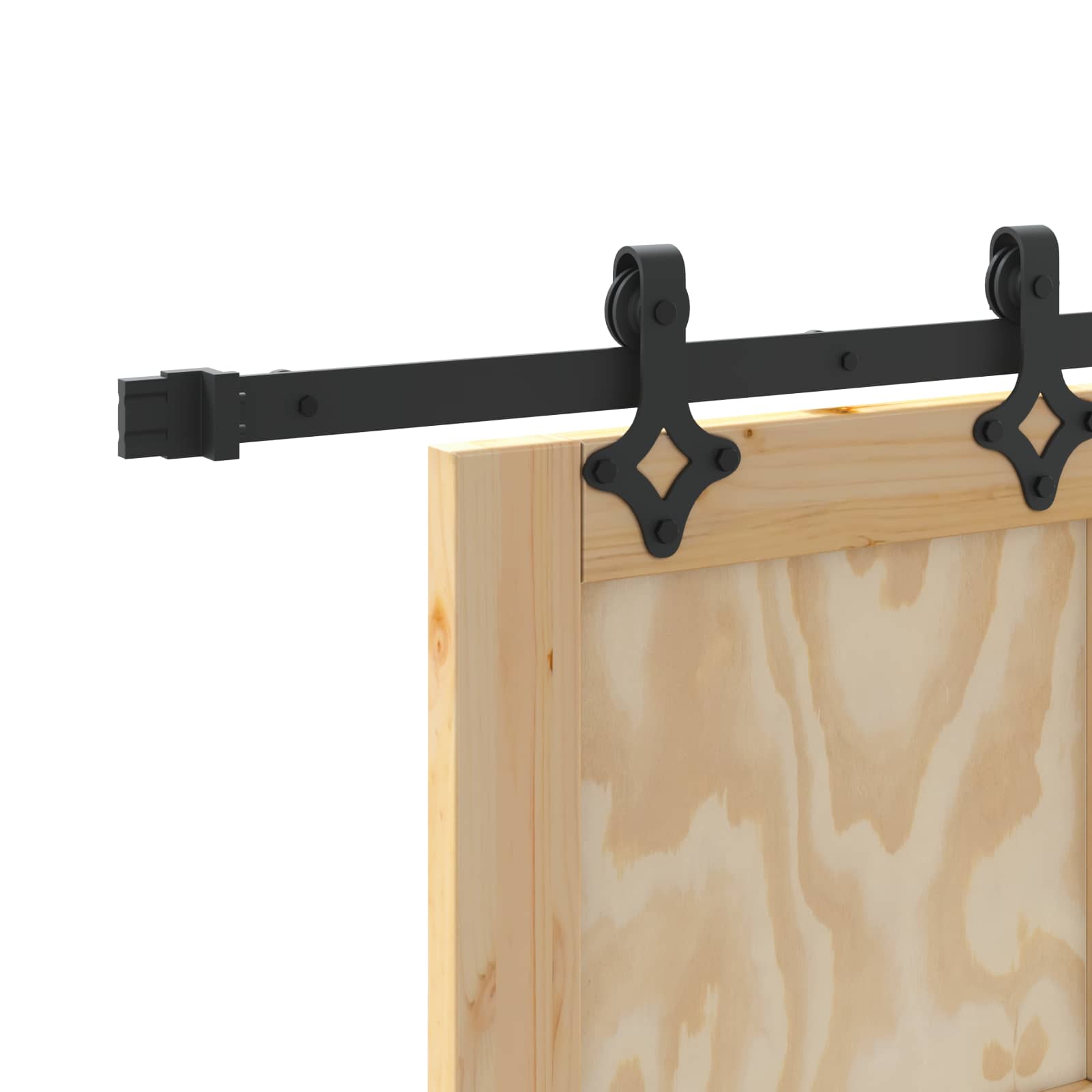 Klizna vrata ORKDAL Prirodna 73,5 x 211 cm Masivna borovina