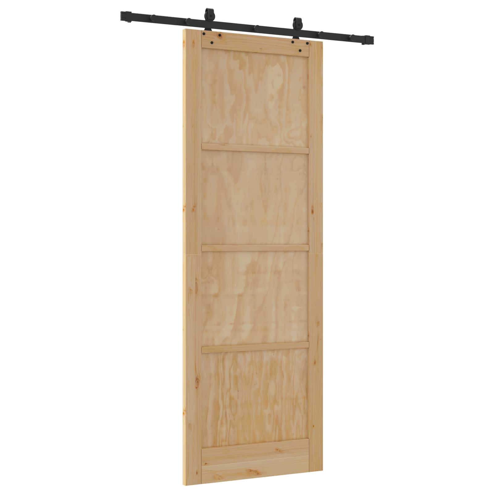 Klizna vrata ORKDAL Prirodna 83 x 232 cm Masivna borovina