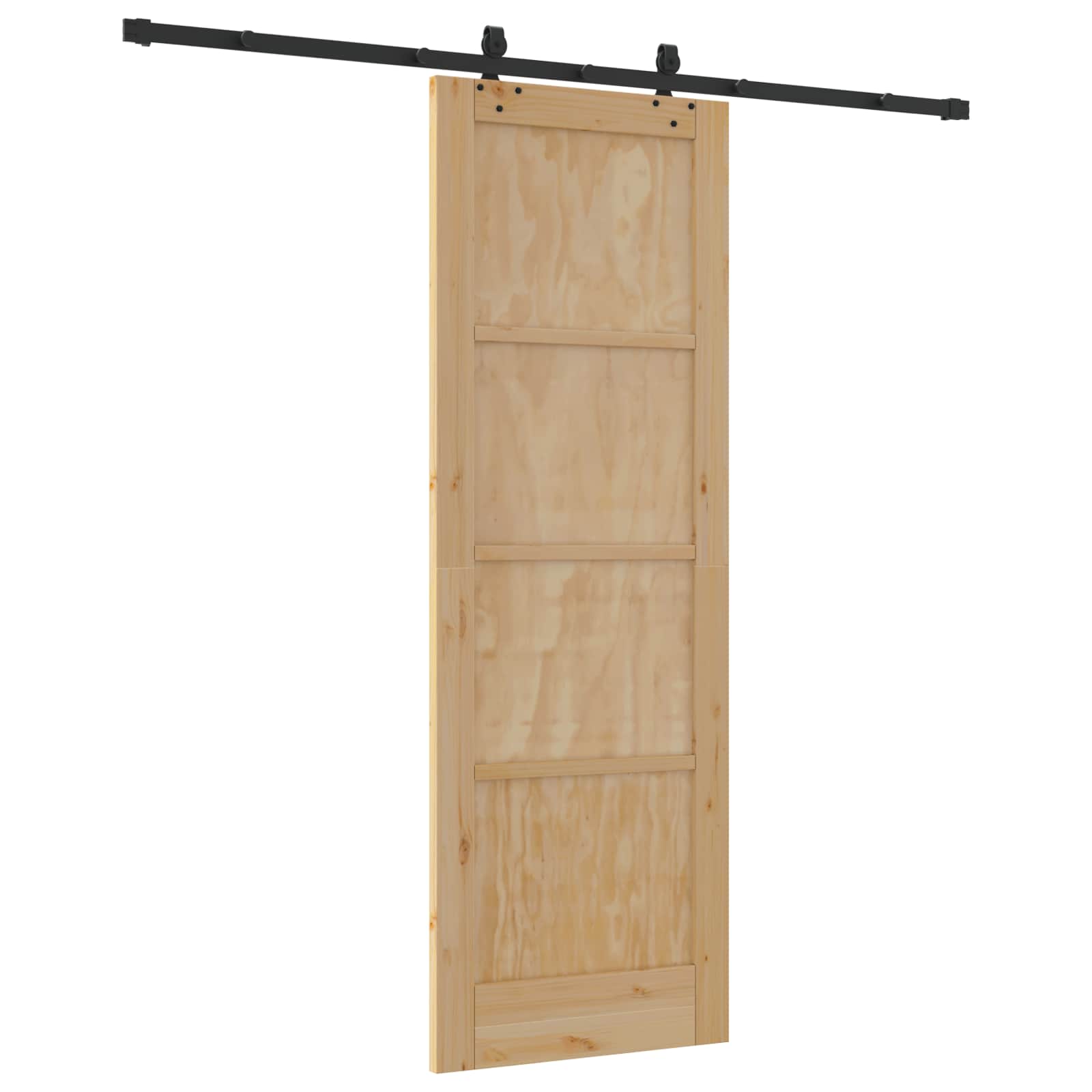 Klizna vrata ORKDAL Prirodna 73,5 x 211 cm Masivna borovina