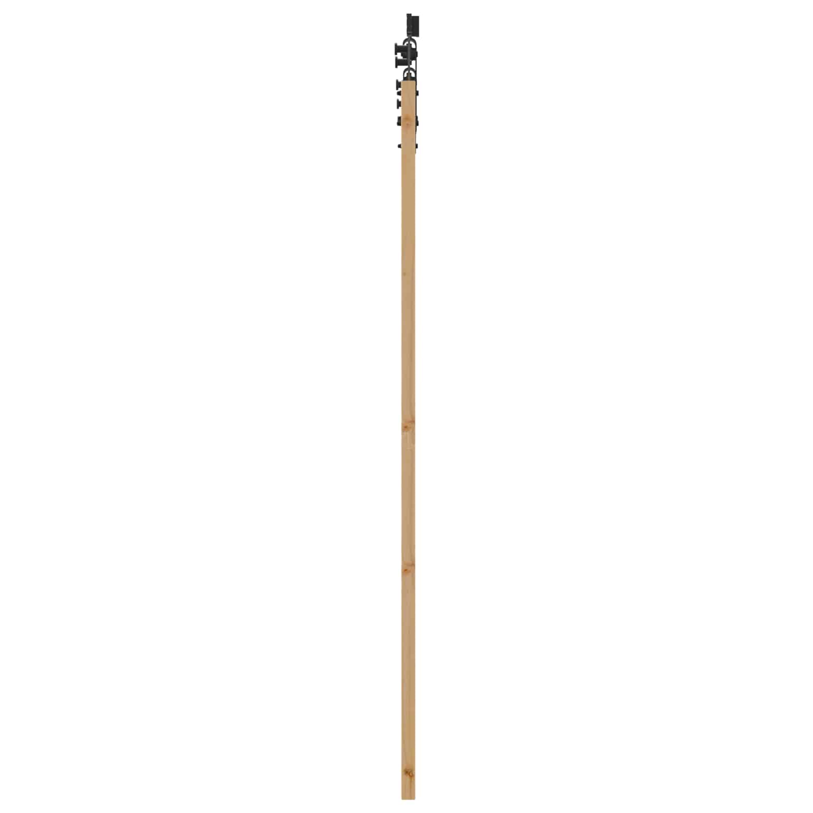 Klizna vrata ORKDAL Prirodna i crna 61 x 198,5 cm