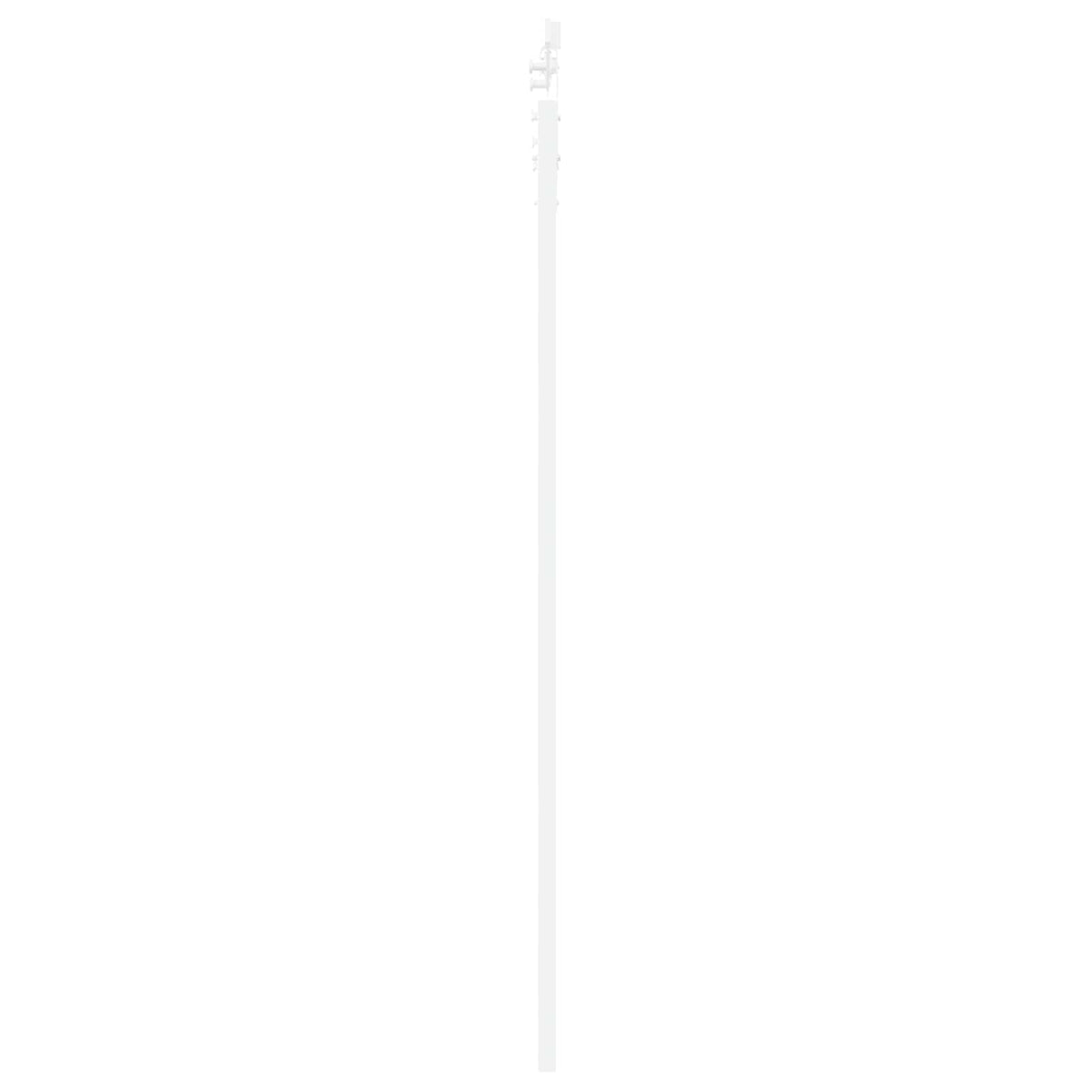 Klizna vrata ORKDAL 83 x 202 cm Masivna borovina Bijela