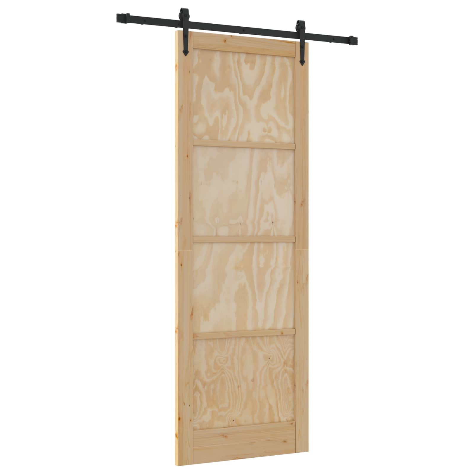 Klizna vrata ORKDAL Prirodna 83 x 232 cm Masivna borovina