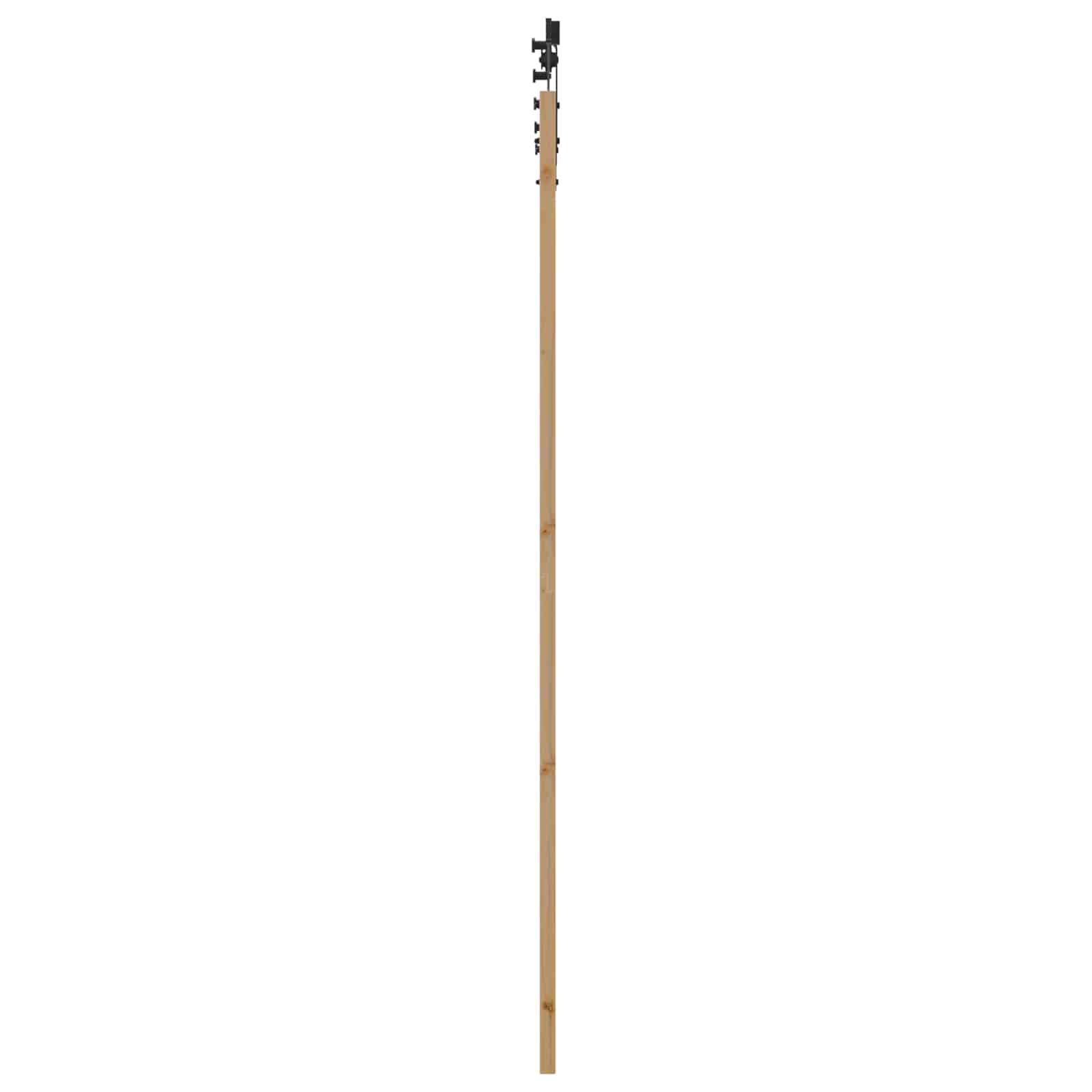 Klizna vrata ORKDAL Prirodna 83 x 232 cm Masivna borovina