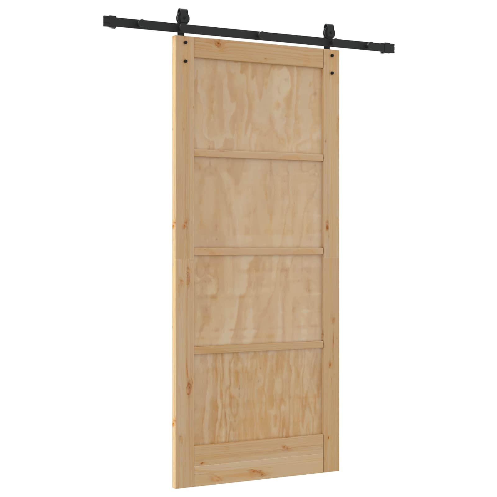 Klizna vrata ORKDAL Prirodna 86 x 198,5 cm Masivna borovina