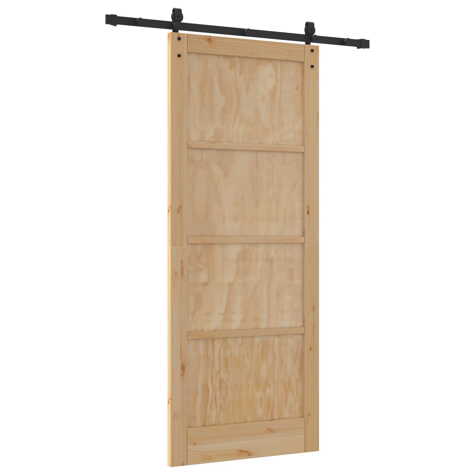 Klizna vrata ORKDAL Prirodna 86 x 211 cm Masivna borovina