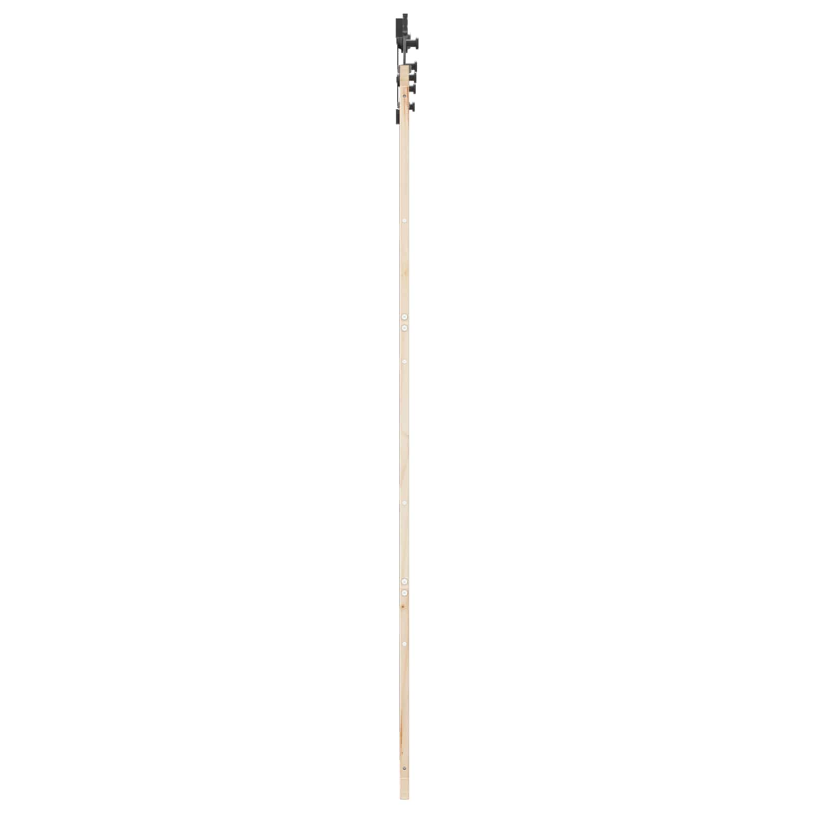 Klizna vrata Prirodna 90 x 208 cm Masivna borovina