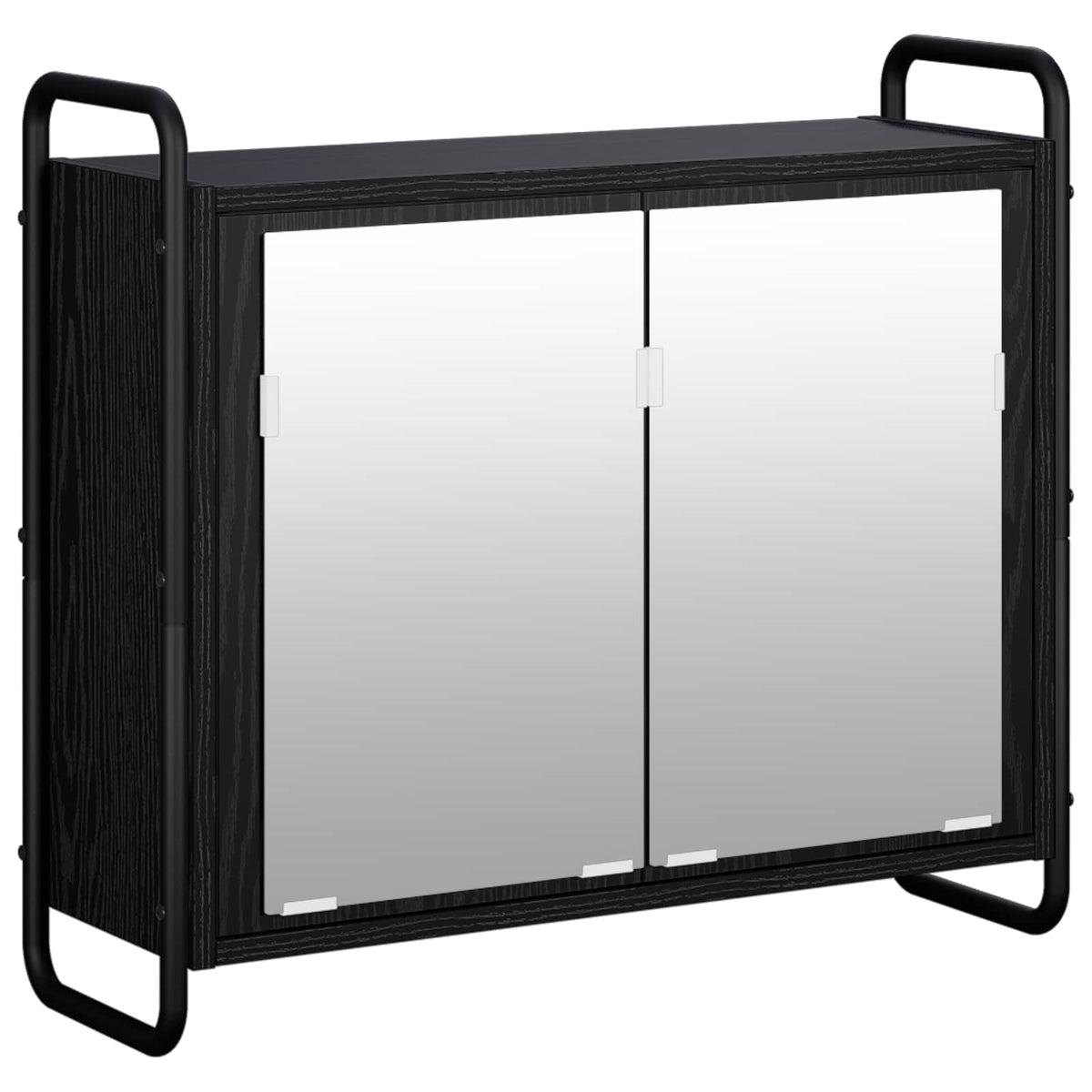 Set ormarića za kupaonicu 2 kom. Crni hrast 65,5 x 34 x 61 cm