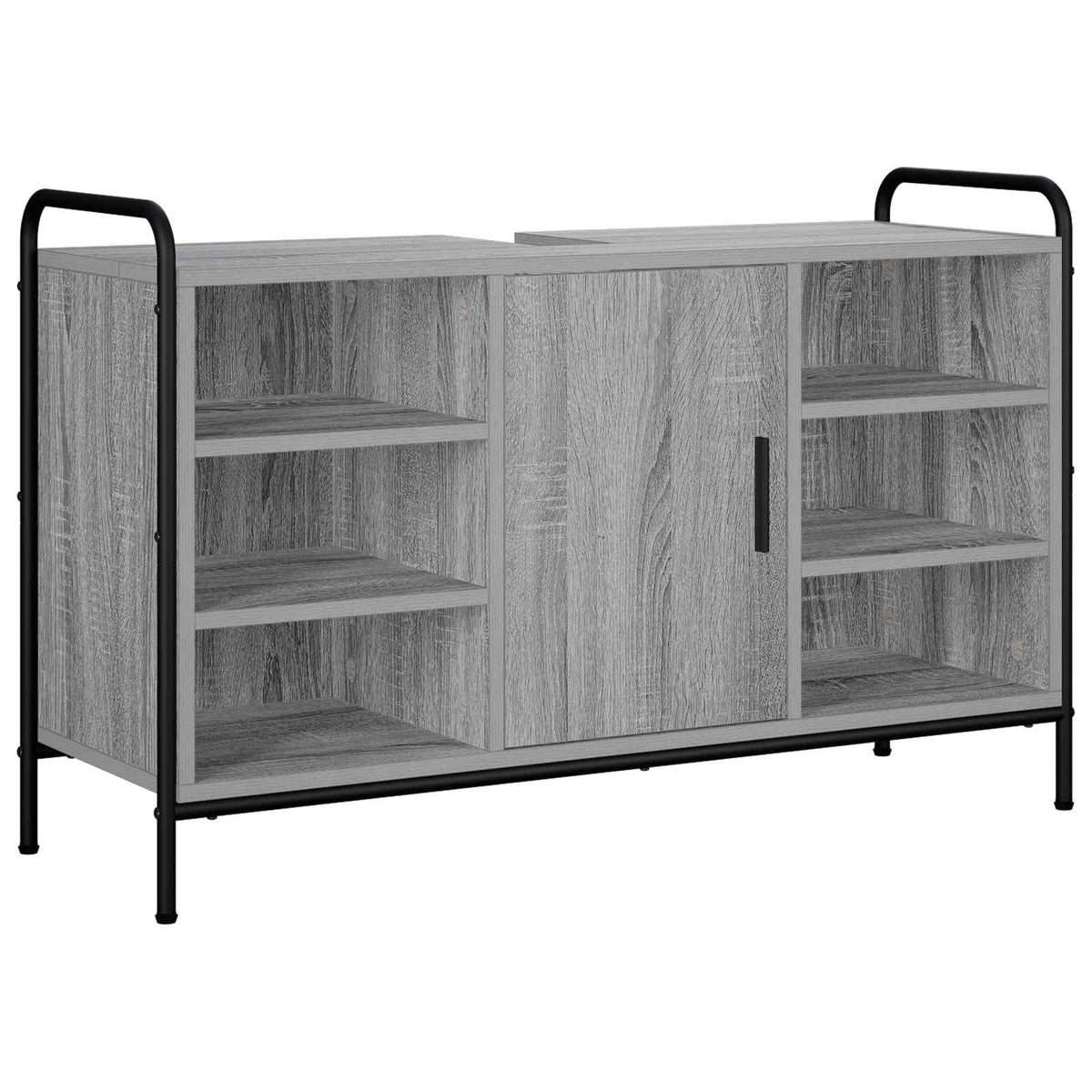 Set ormarića za kupaonicu 2 kom. Siva Sonoma 65,5 x 34 x 61 cm