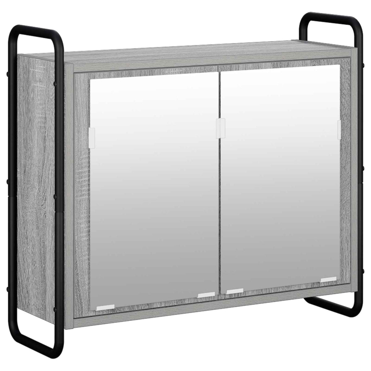 Set ormarića za kupaonicu 4 kom. Siva Sonoma 40 x 36 x 181 cm