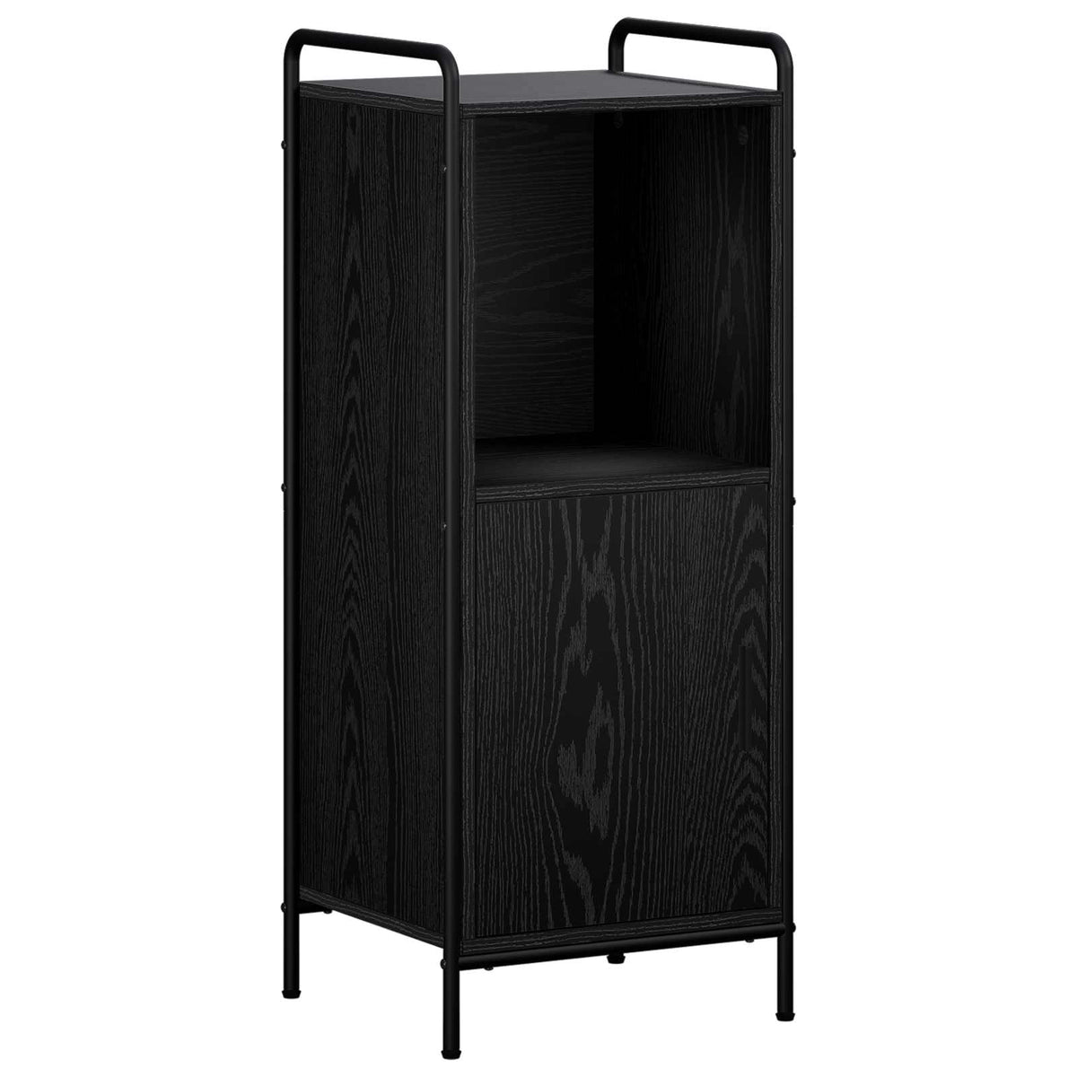 Set ormarića za kupaonicu 4 kom. Crni hrast 40 x 36 x 181 cm