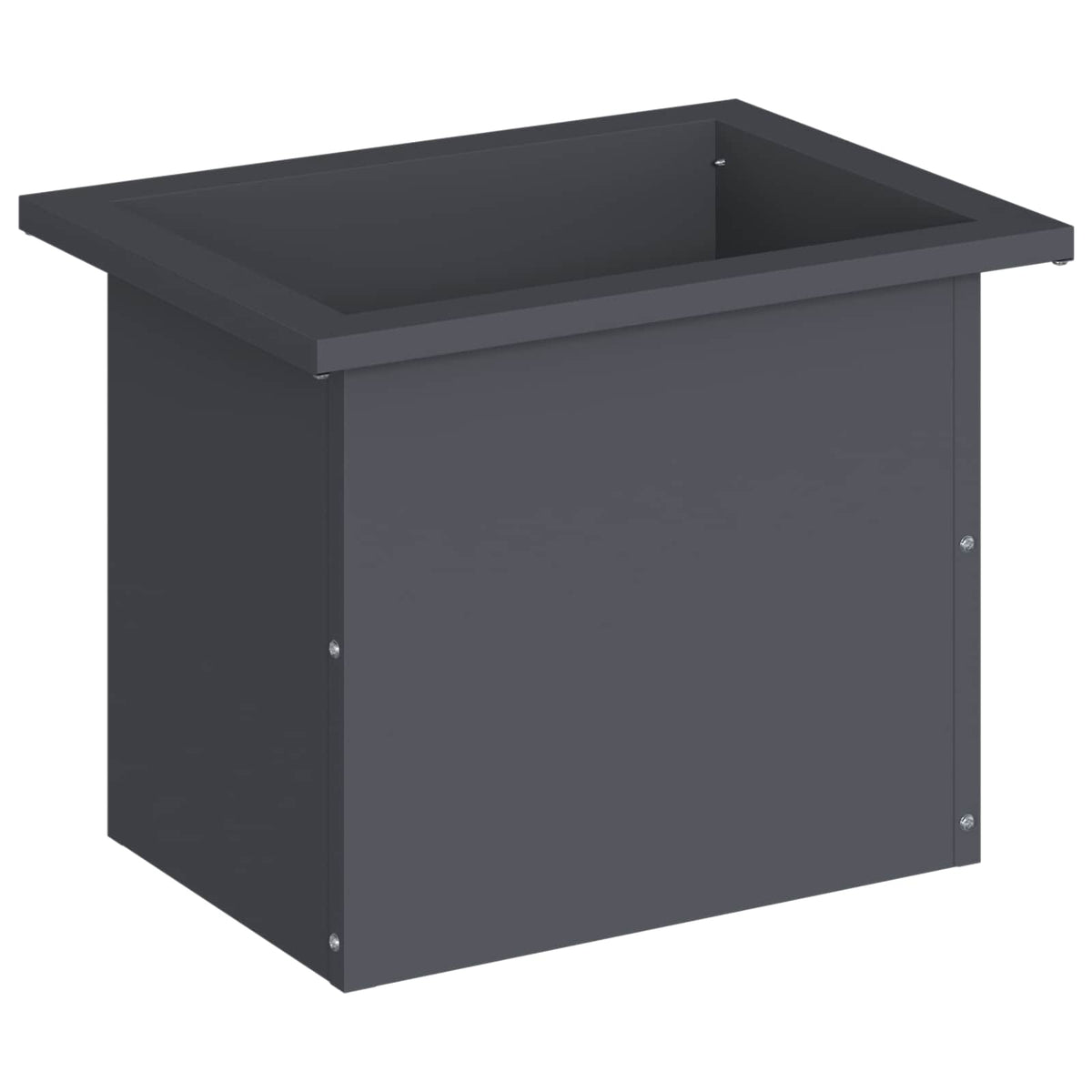 Vrtna posuda za sadnju s LED svjetlom Antracit 30 x 40 x 30 cm