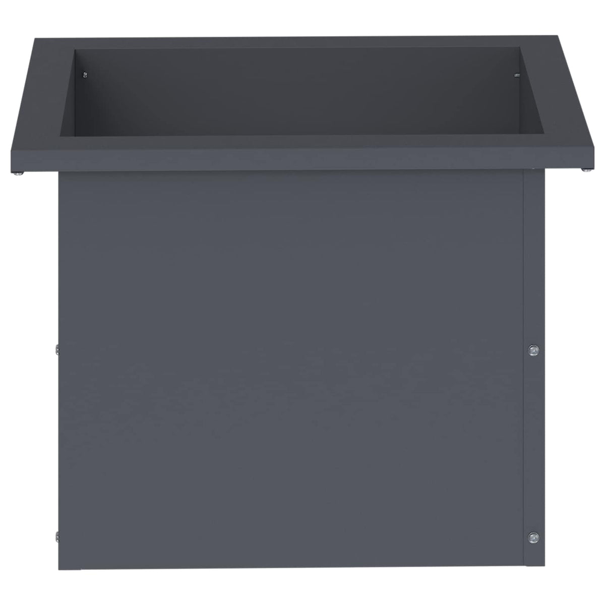 Vrtna posuda za sadnju s LED svjetlom Antracit 30 x 40 x 30 cm