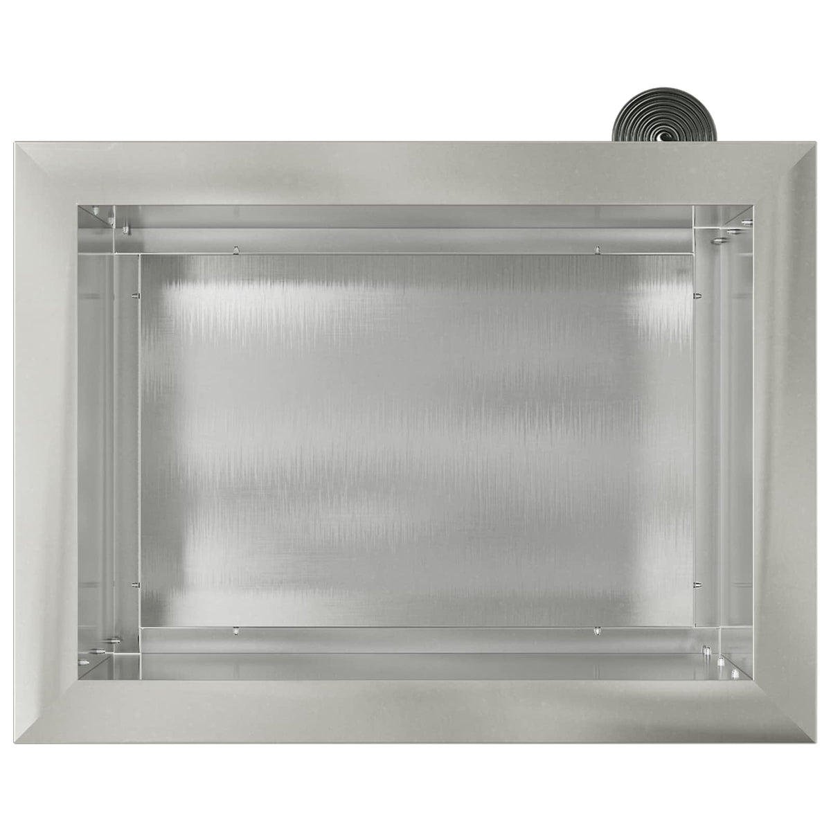 Vrtna posuda za sadnju s LED svjetlom Srebrna 30 x 40 x 30 cm