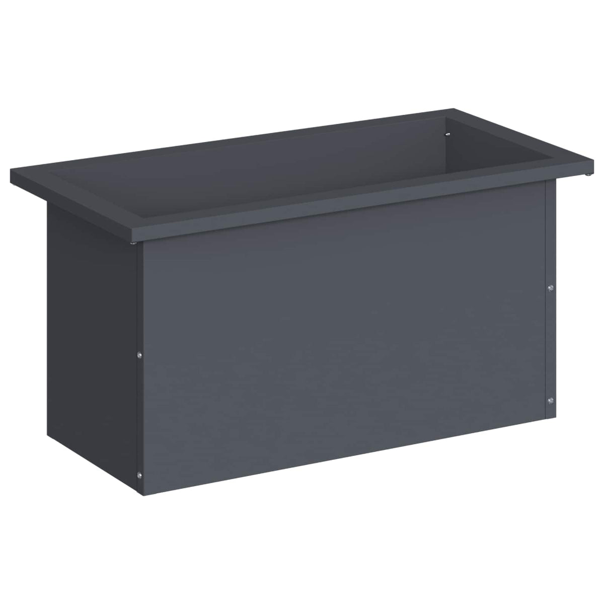 Vrtna posuda za sadnju s LED svjetlom Antracit 30 x 60 x 30 cm