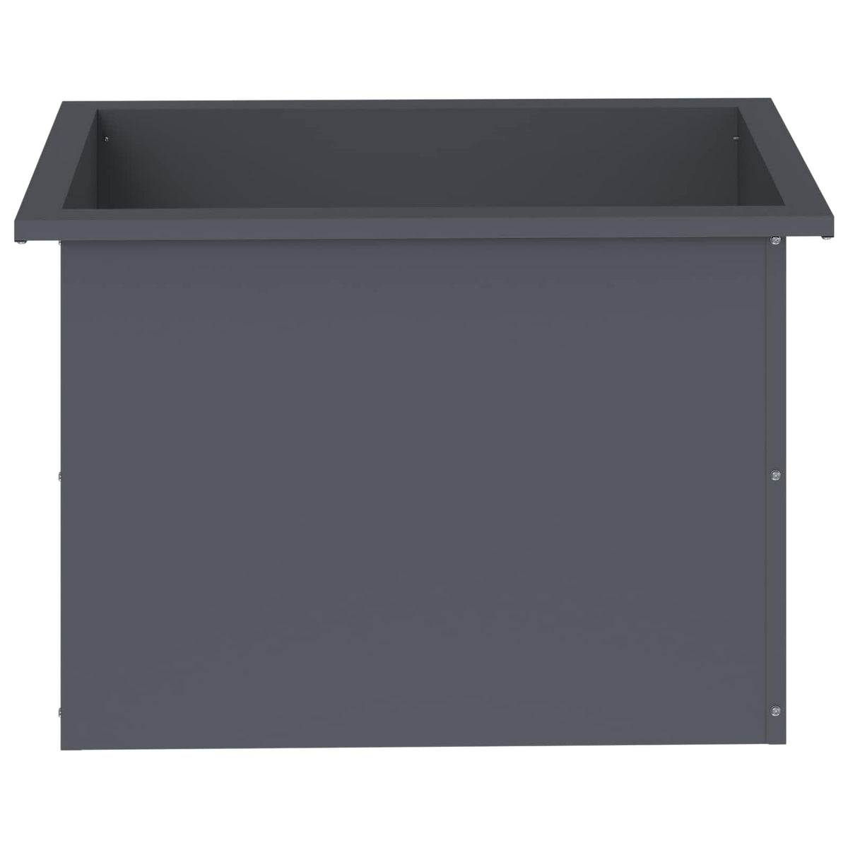 Vrtna posuda za sadnju s LED svjetlom Antracit 40 x 60 x 40 cm