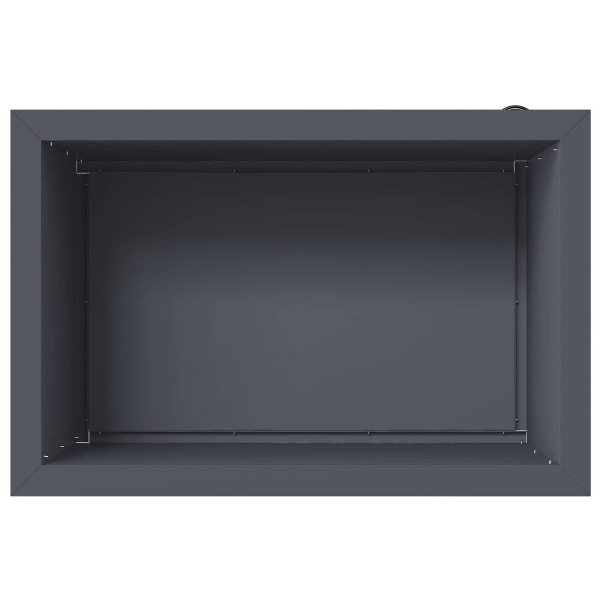 Vrtna posuda za sadnju s LED svjetlom Antracit 40 x 60 x 40 cm