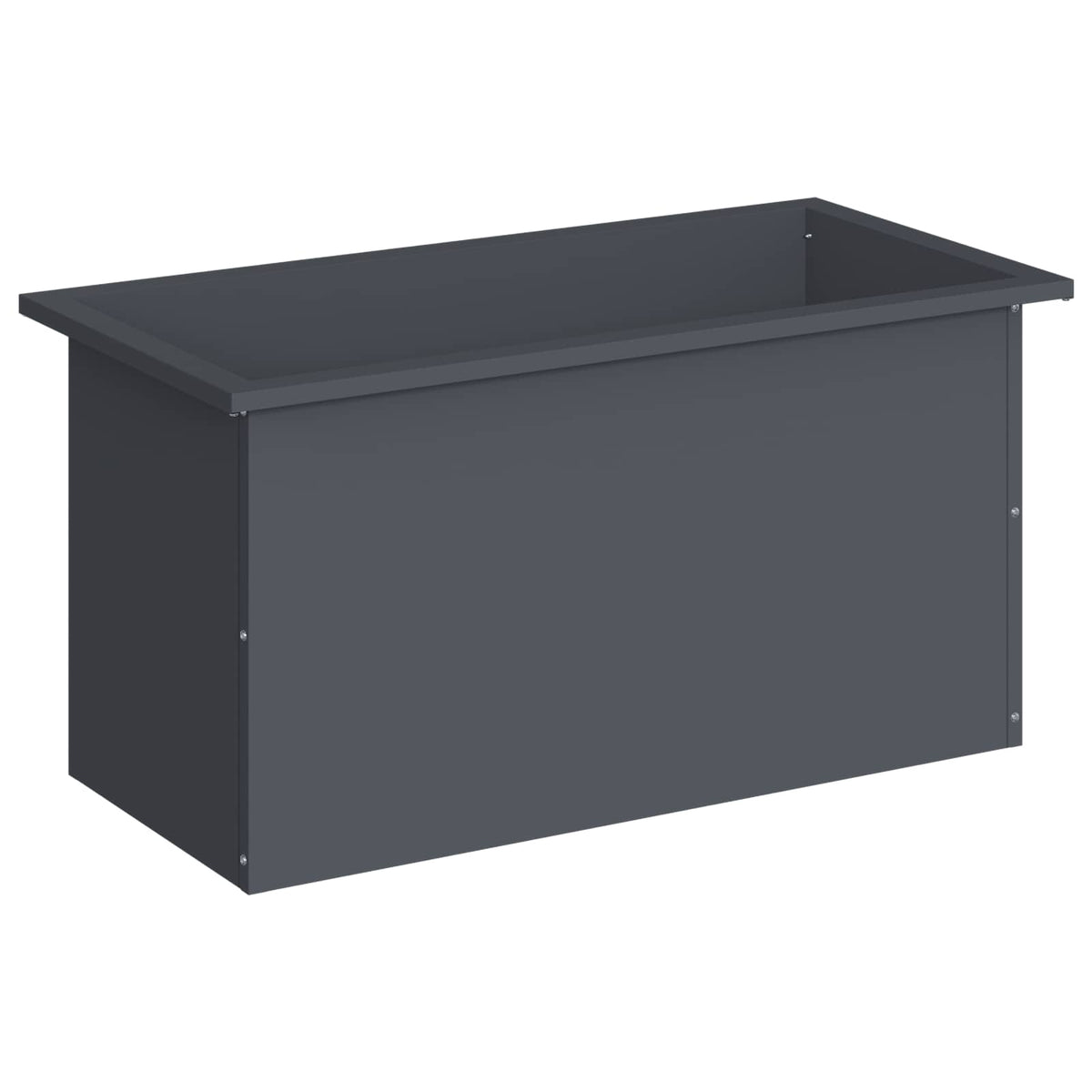Vrtna posuda za sadnju s LED svjetlom Antracit 40 x 80 x 40 cm