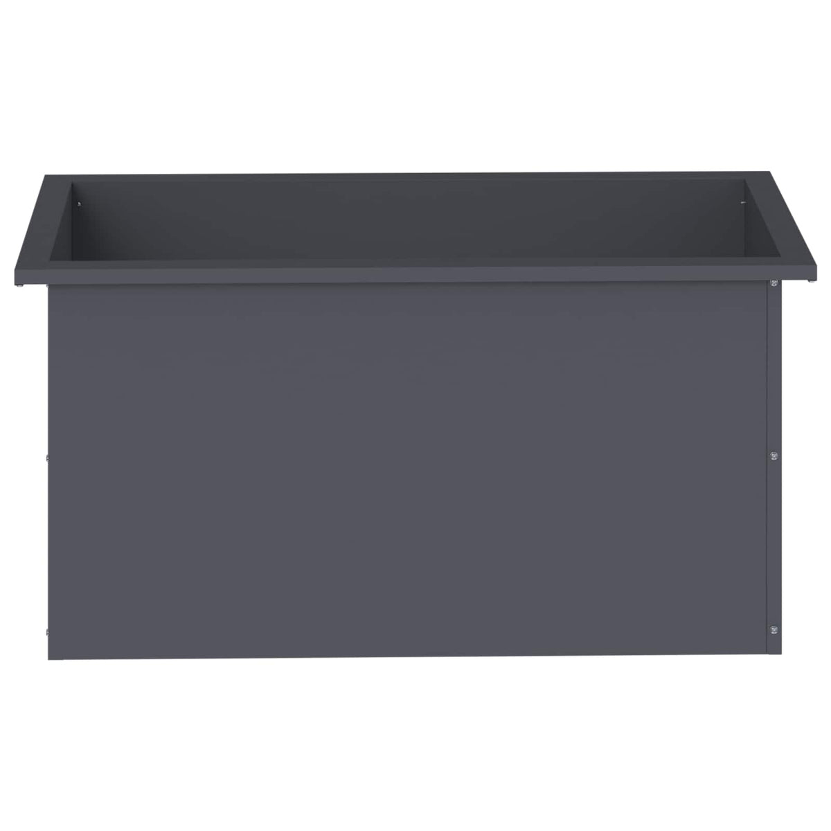 Vrtna posuda za sadnju s LED svjetlom Antracit 40 x 80 x 40 cm