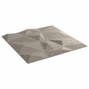 Zidne panele 48 pcs Betonska siva 50 x 50 cm XPS pjena