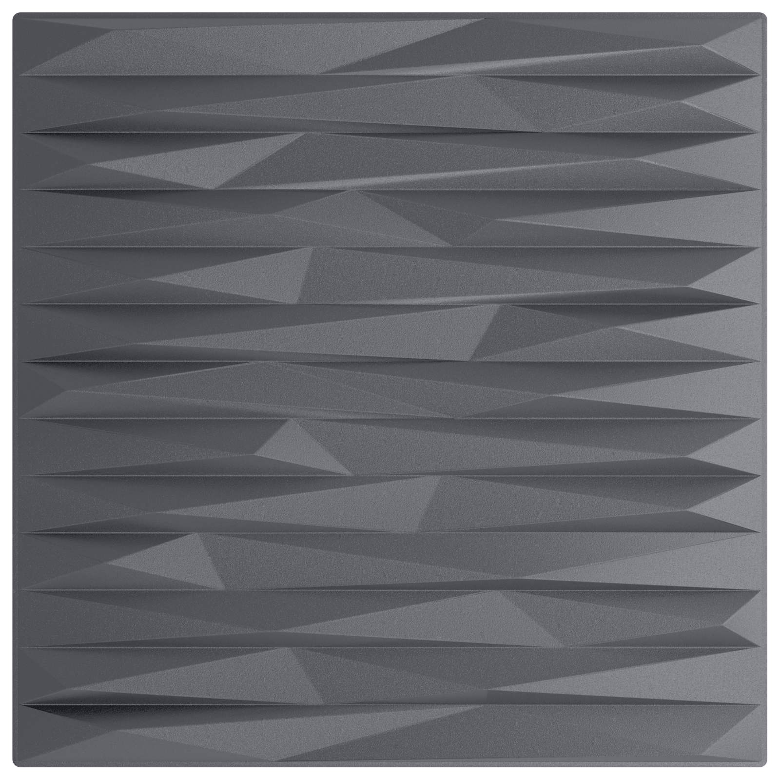 Zidne panele 24 pcs Siva od kamena 50 x 50 cm XPS pjena