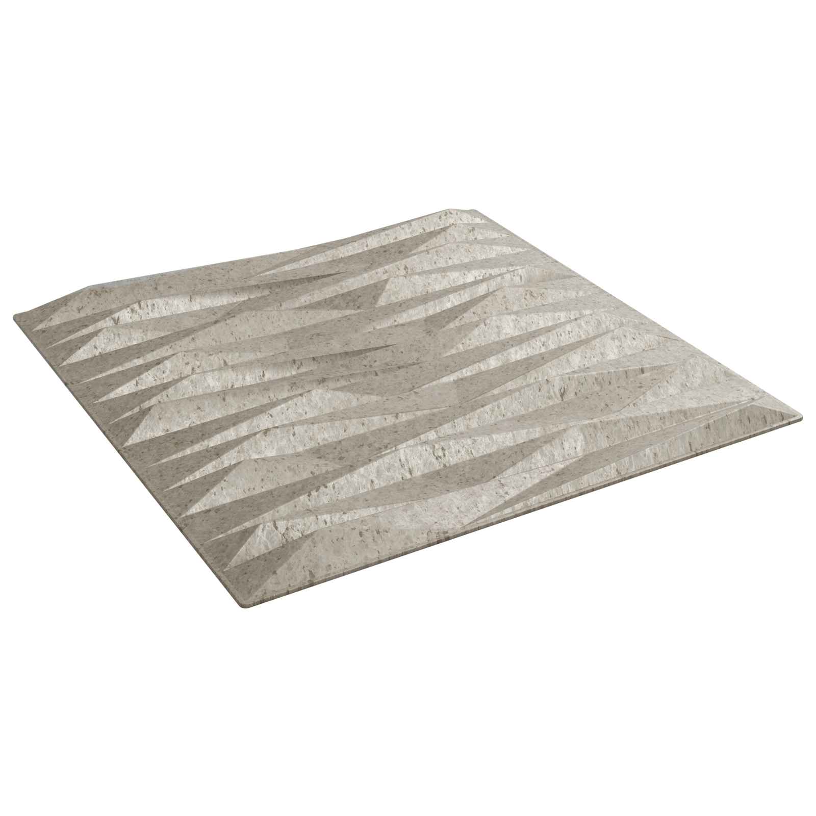 Zidne panele 12 pcs Kamen beton 50 x 50 cm XPS pjena