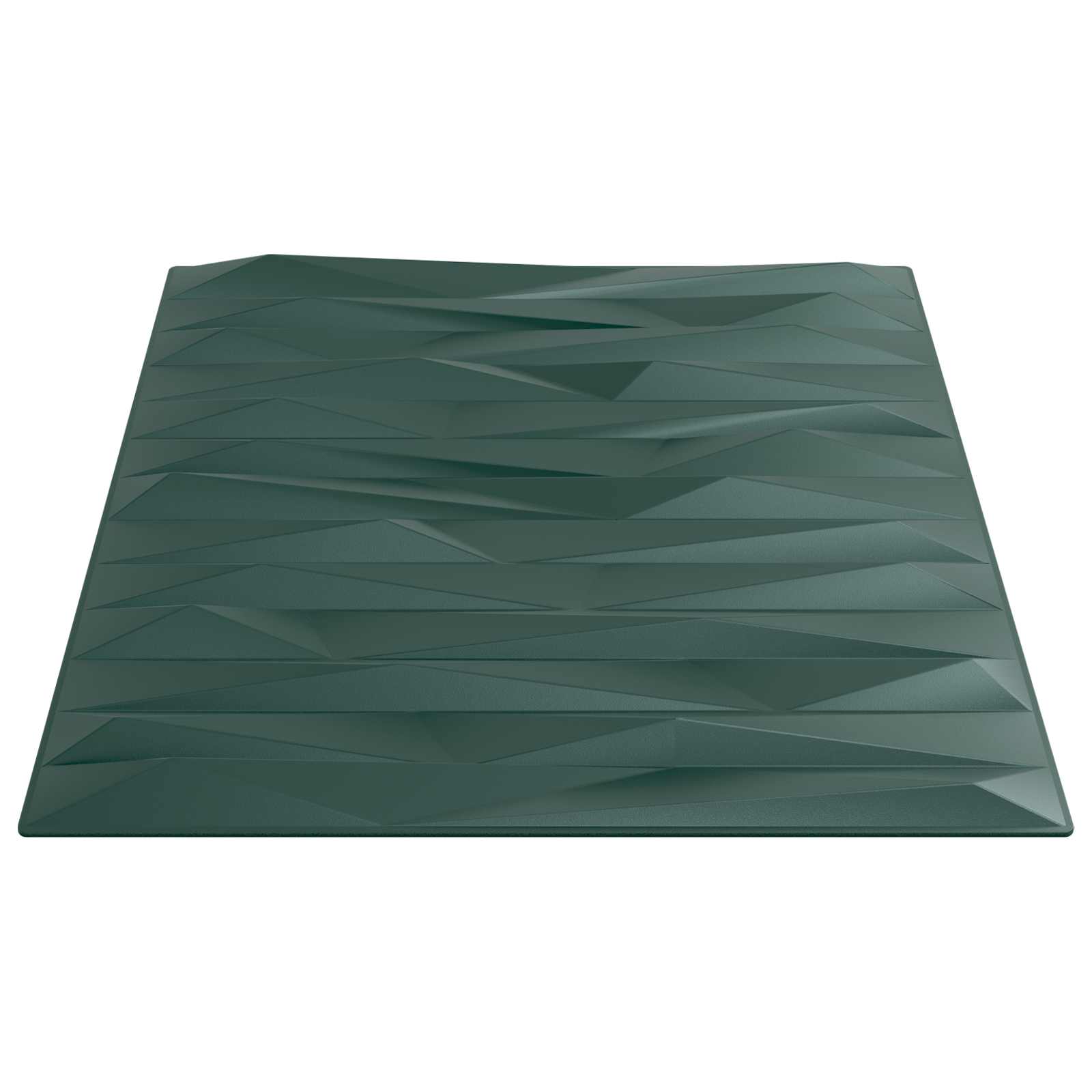 Zidne panele 48 pcs Kamen zelena 50 x 50 cm XPS pjena