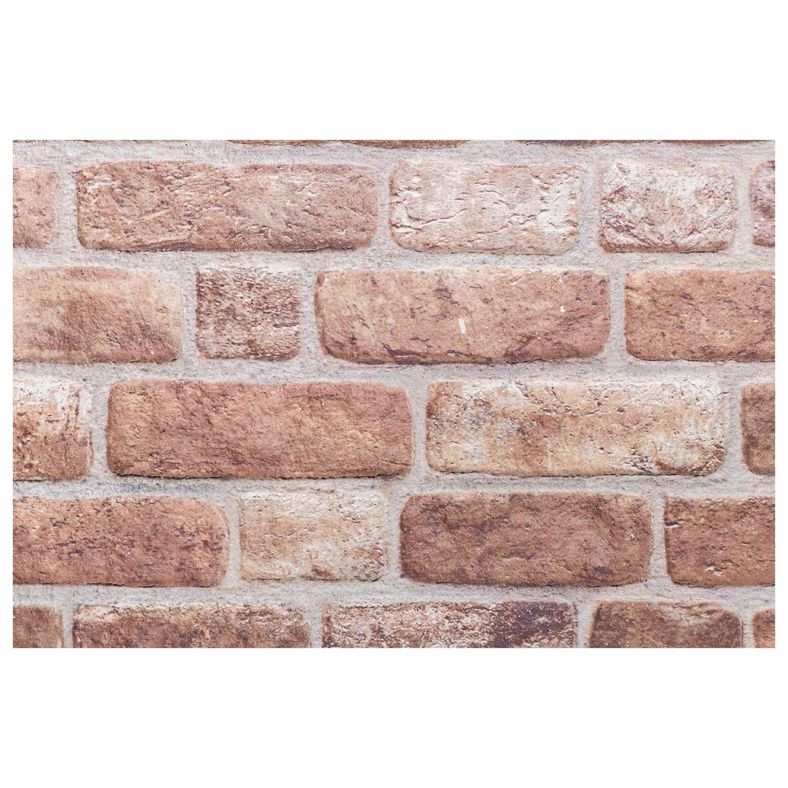Zidne panele 10 pcs Smeđa 100 x 50 cm EPS pjena